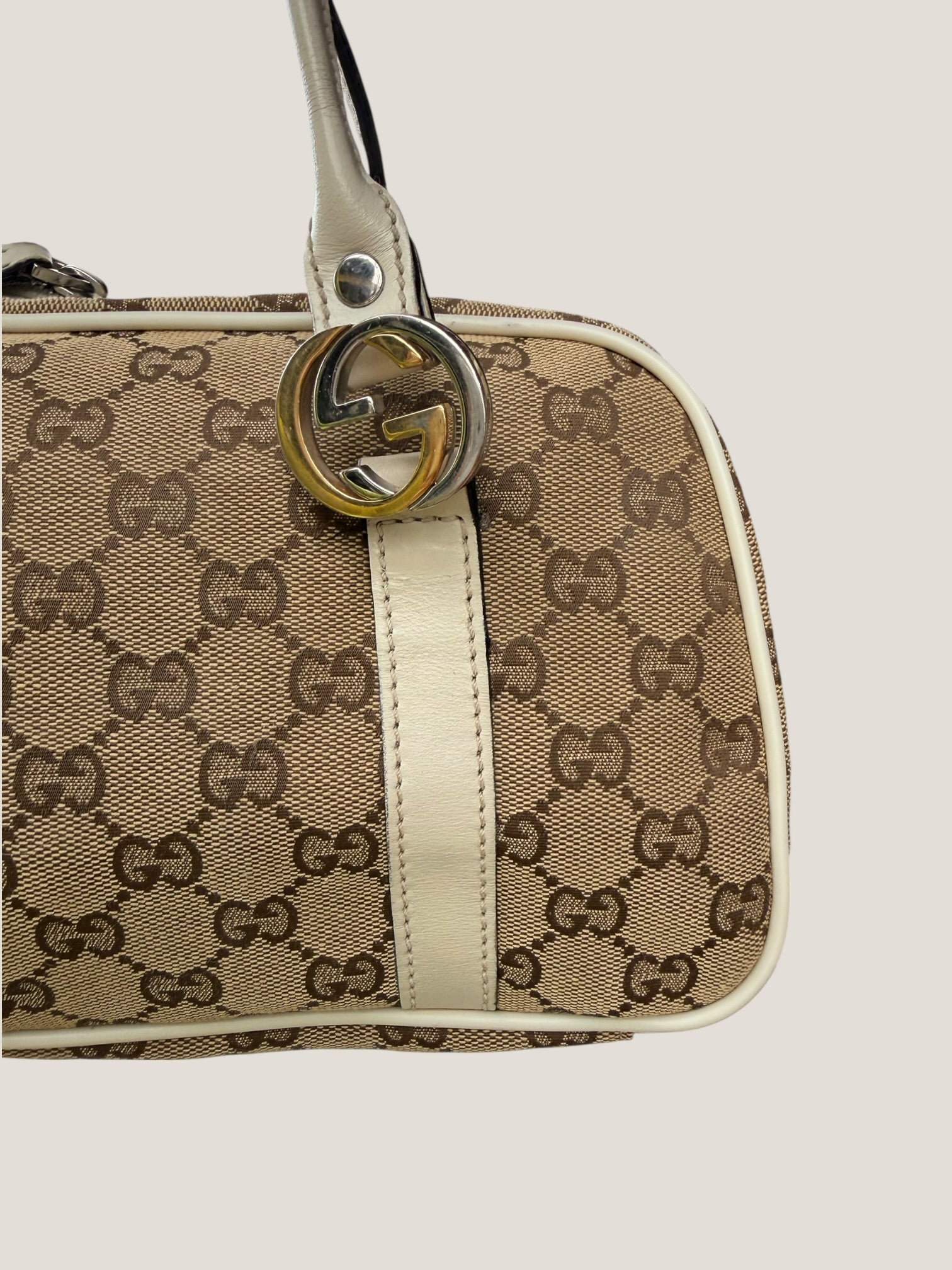Gucci Bauletto Twins GG Canvas
