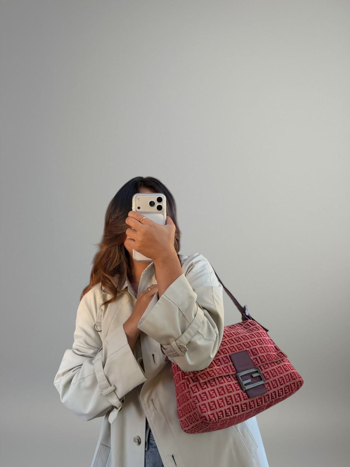 Fendi Mama Baguette Zucchino