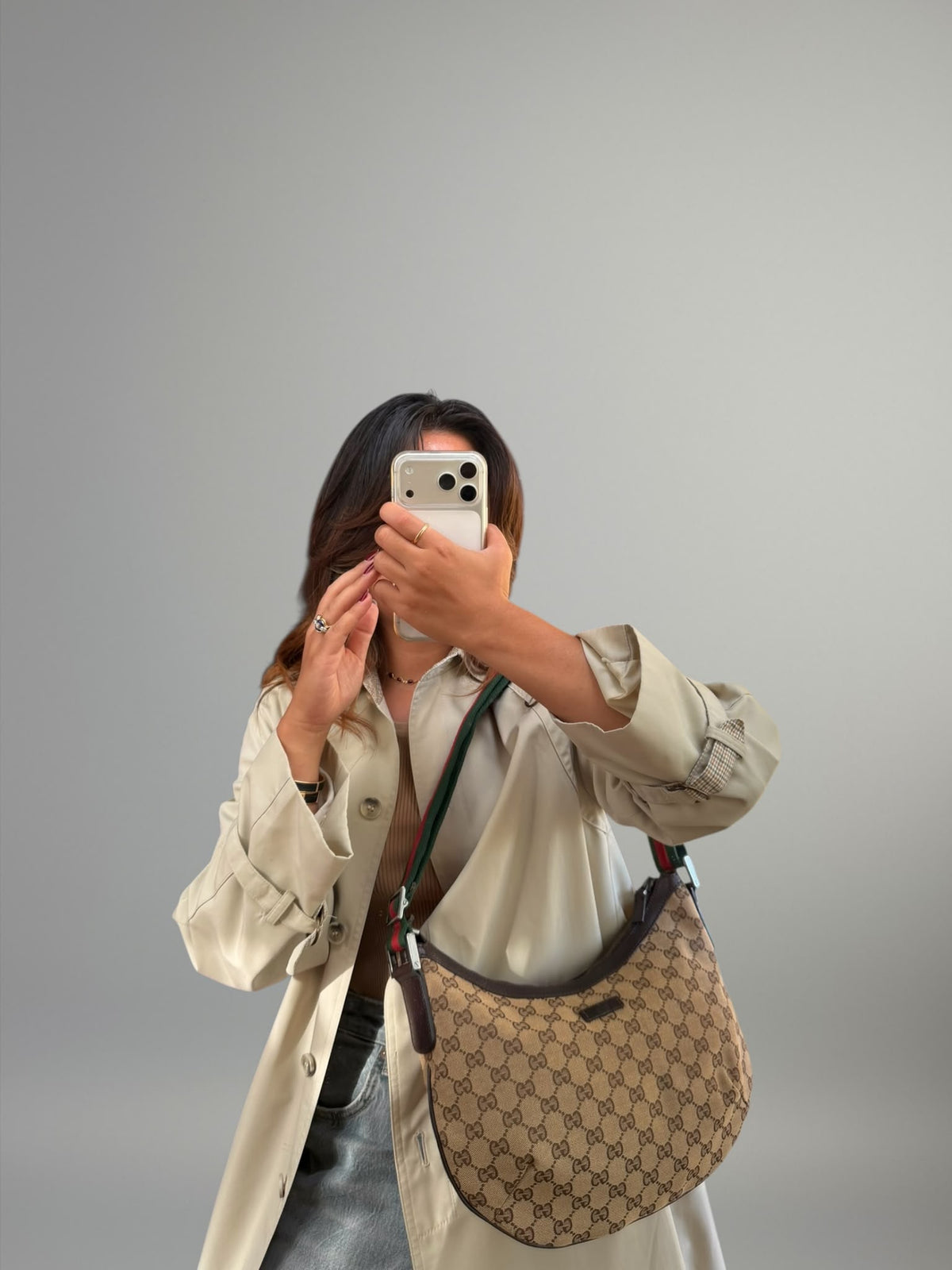 Gucci Half Moon Web