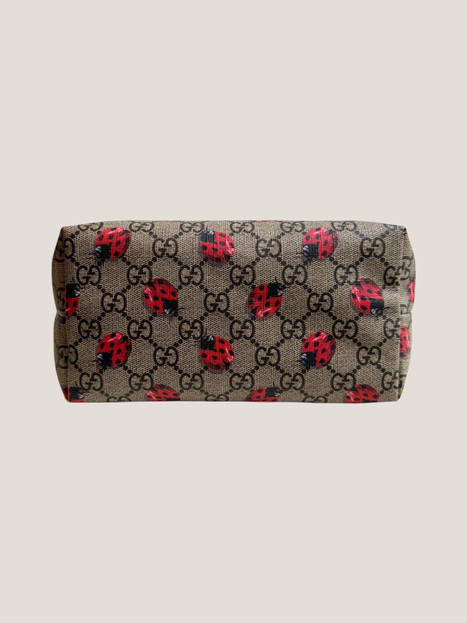 Gucci GG Supreme Coccinelle Tote
