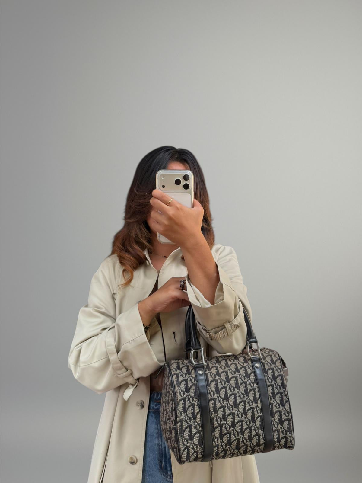 Christian Dior Trotter Boston Bag