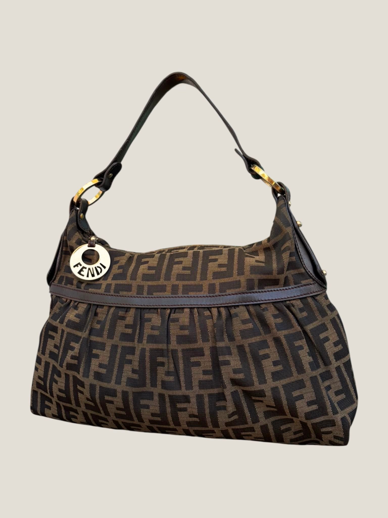 Fendi Chef Zucca Hobo