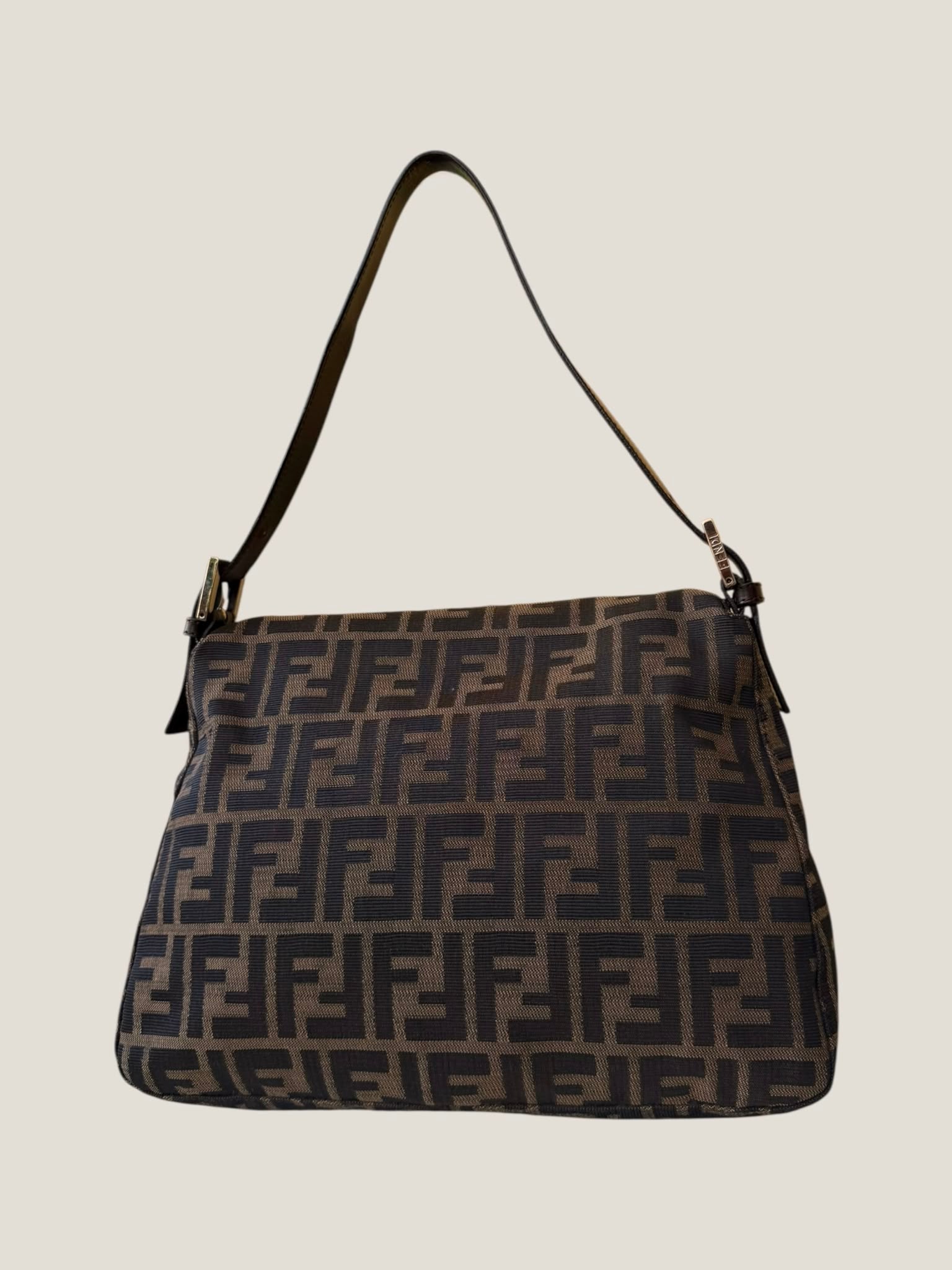 Fendi Mamma Baguette Zucca