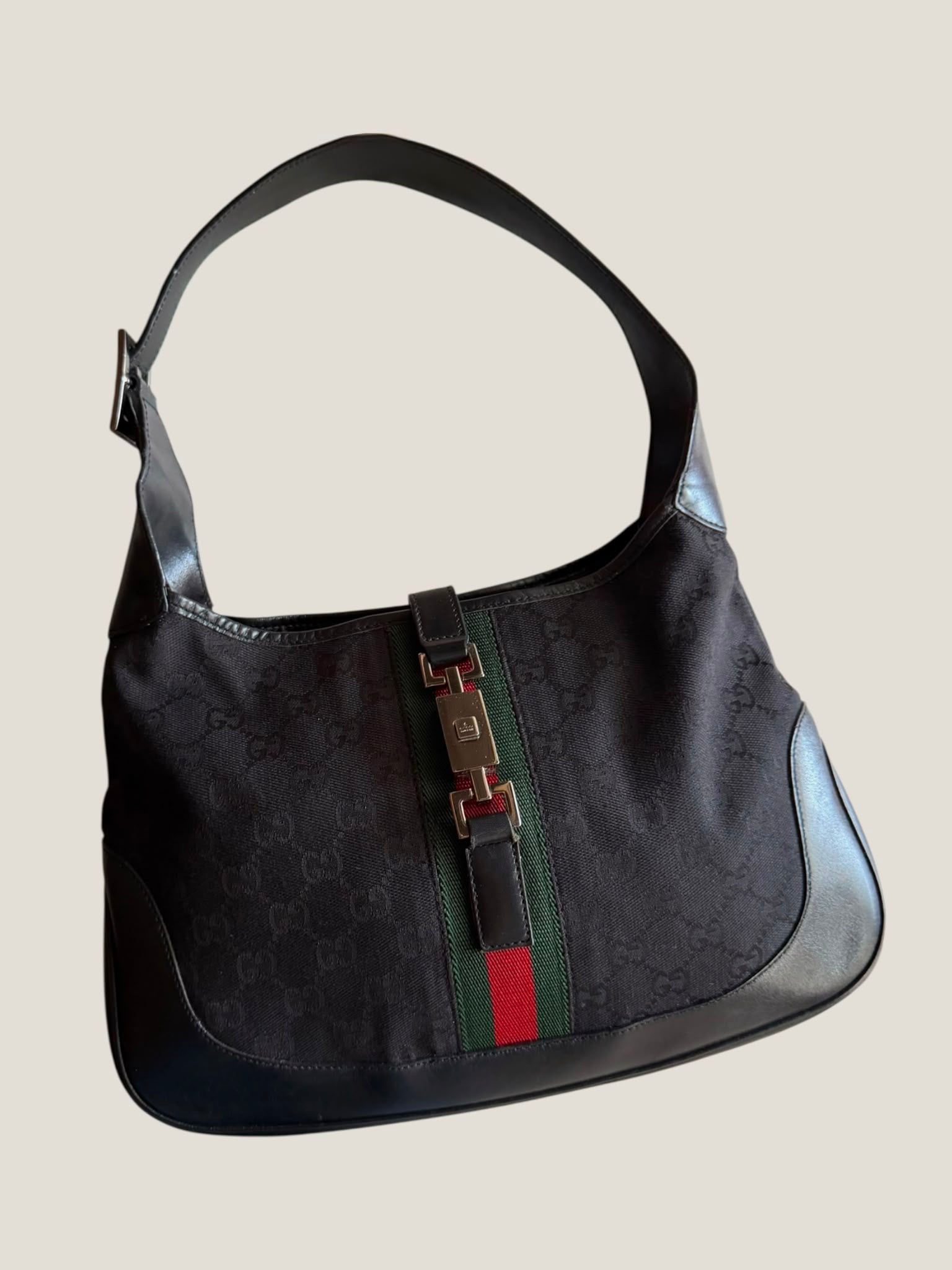 Gucci Jackie Web GG Canvas