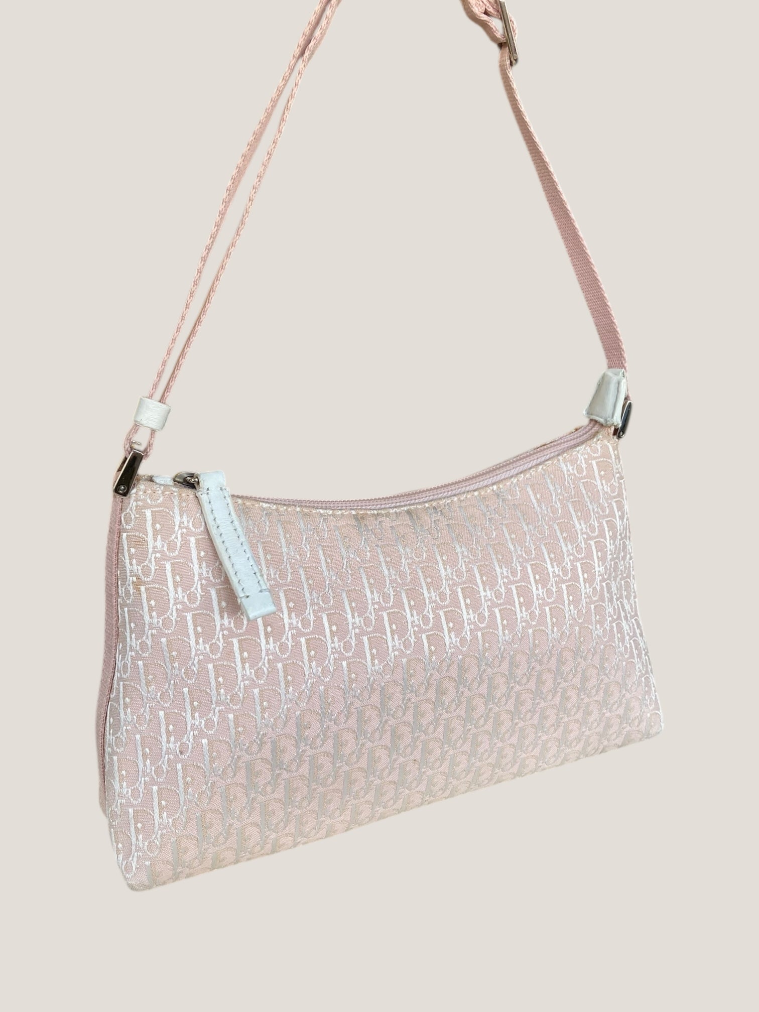 DIOR Trotter Rosa con Tracolla Regolabile