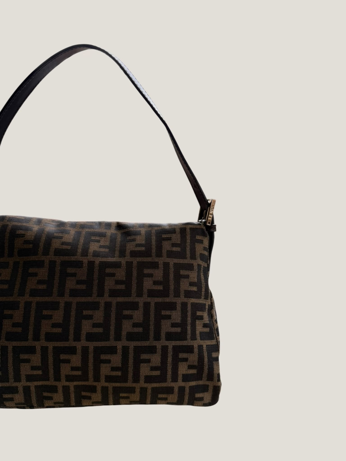 Fendi Mamma Baguette Zucca