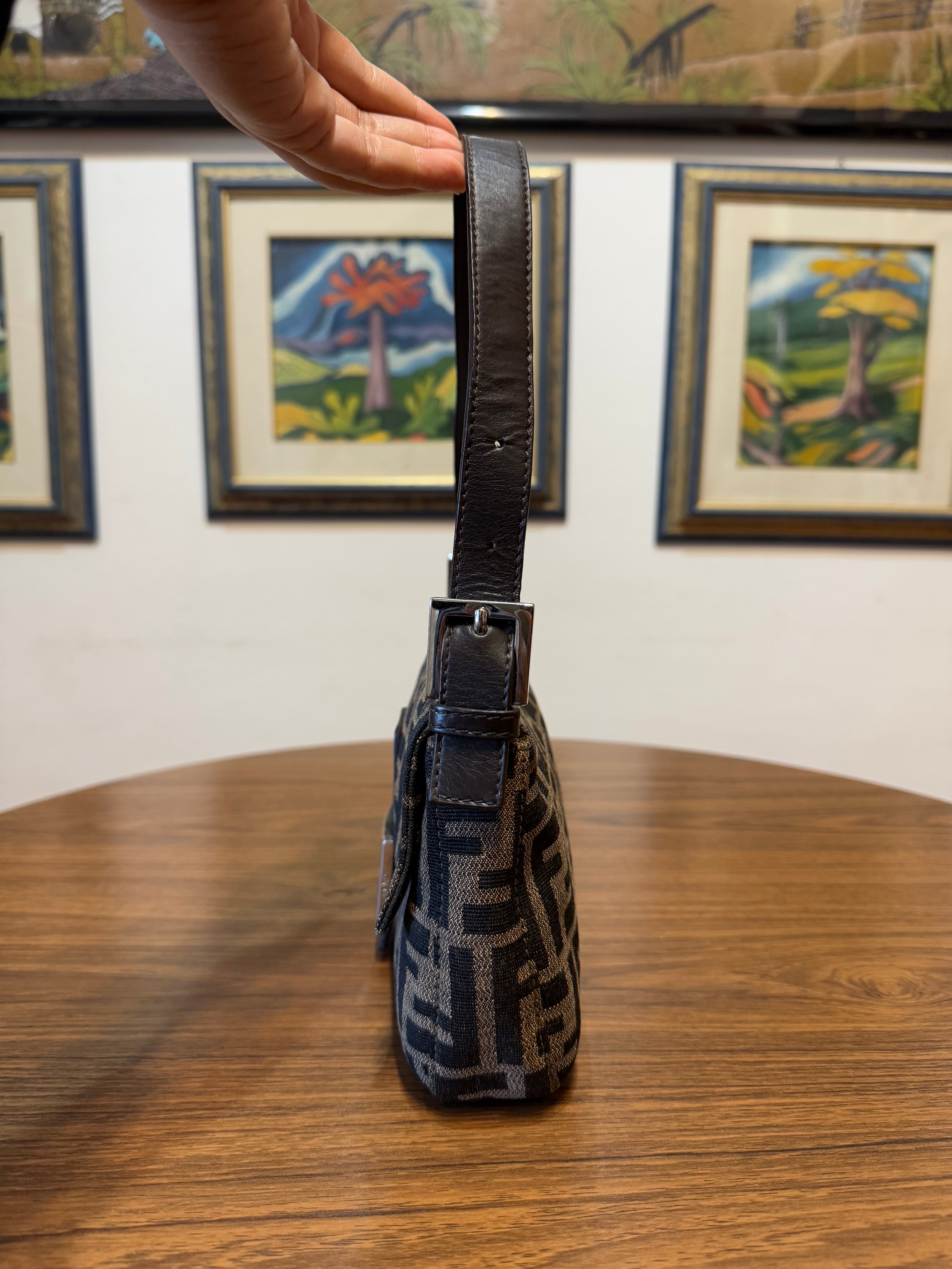 Fendi Zucca Baguette