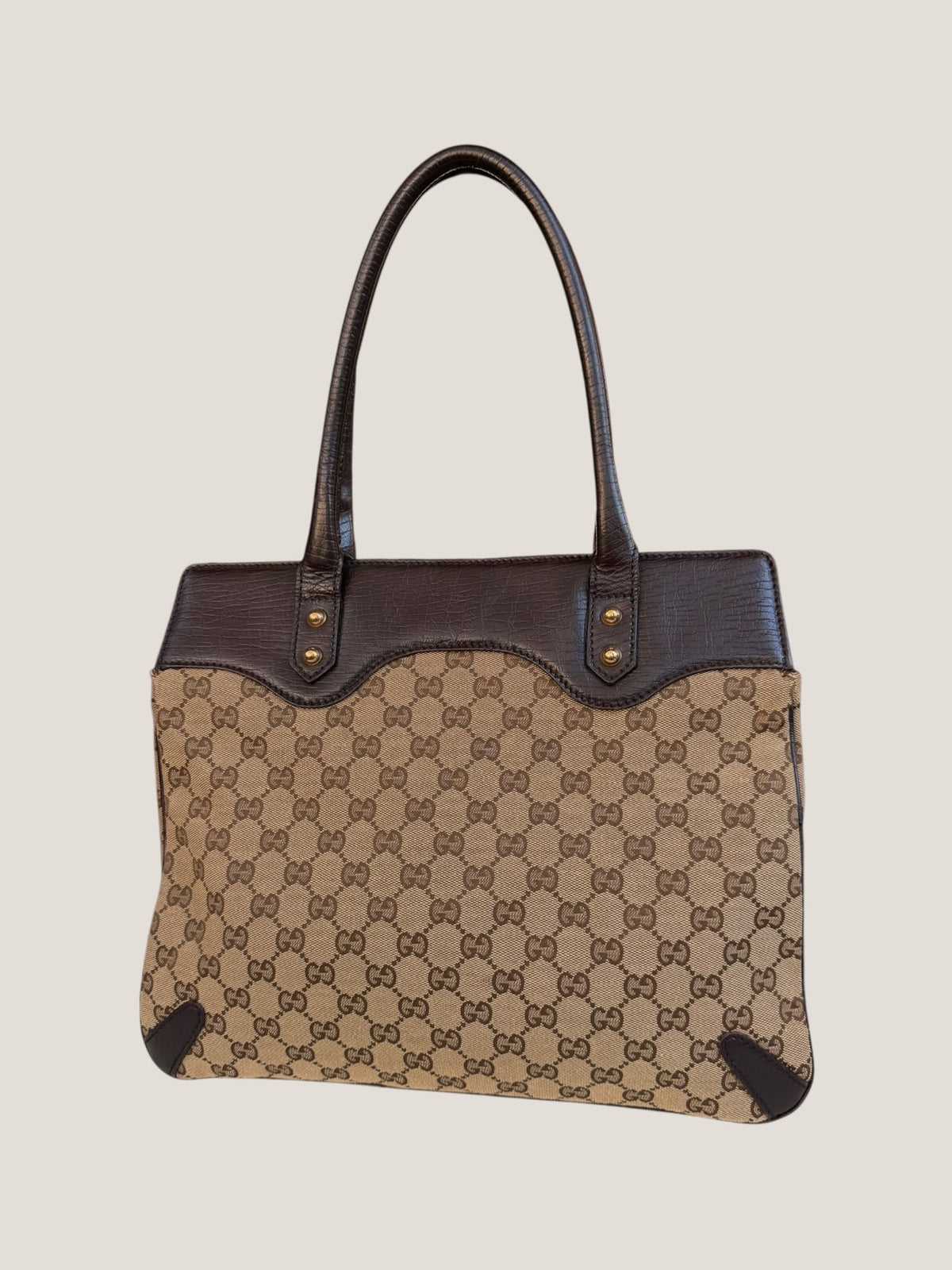 Gucci Horsebit Tote GG