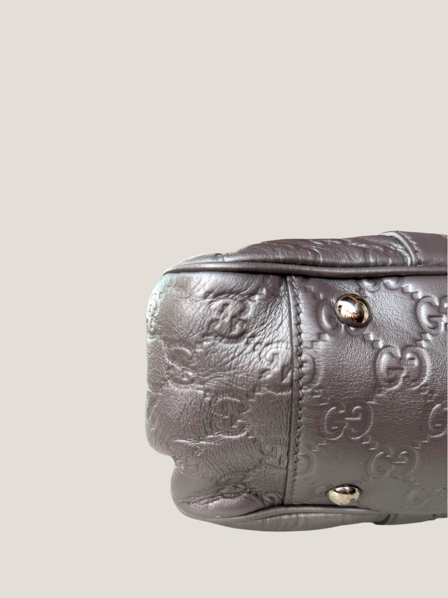 Gucci Metallic GG Twins Tote