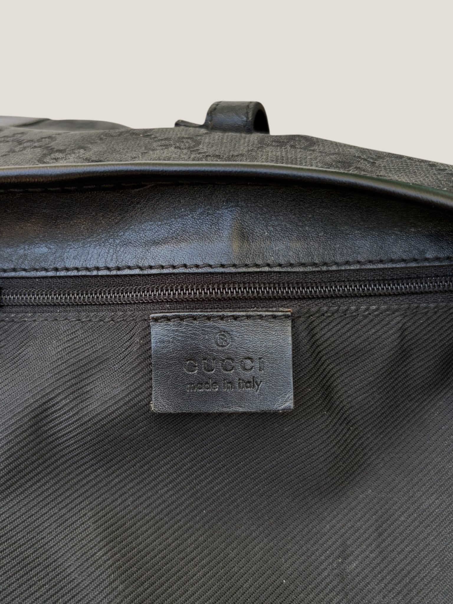Gucci Jackie GG Canvas Nero