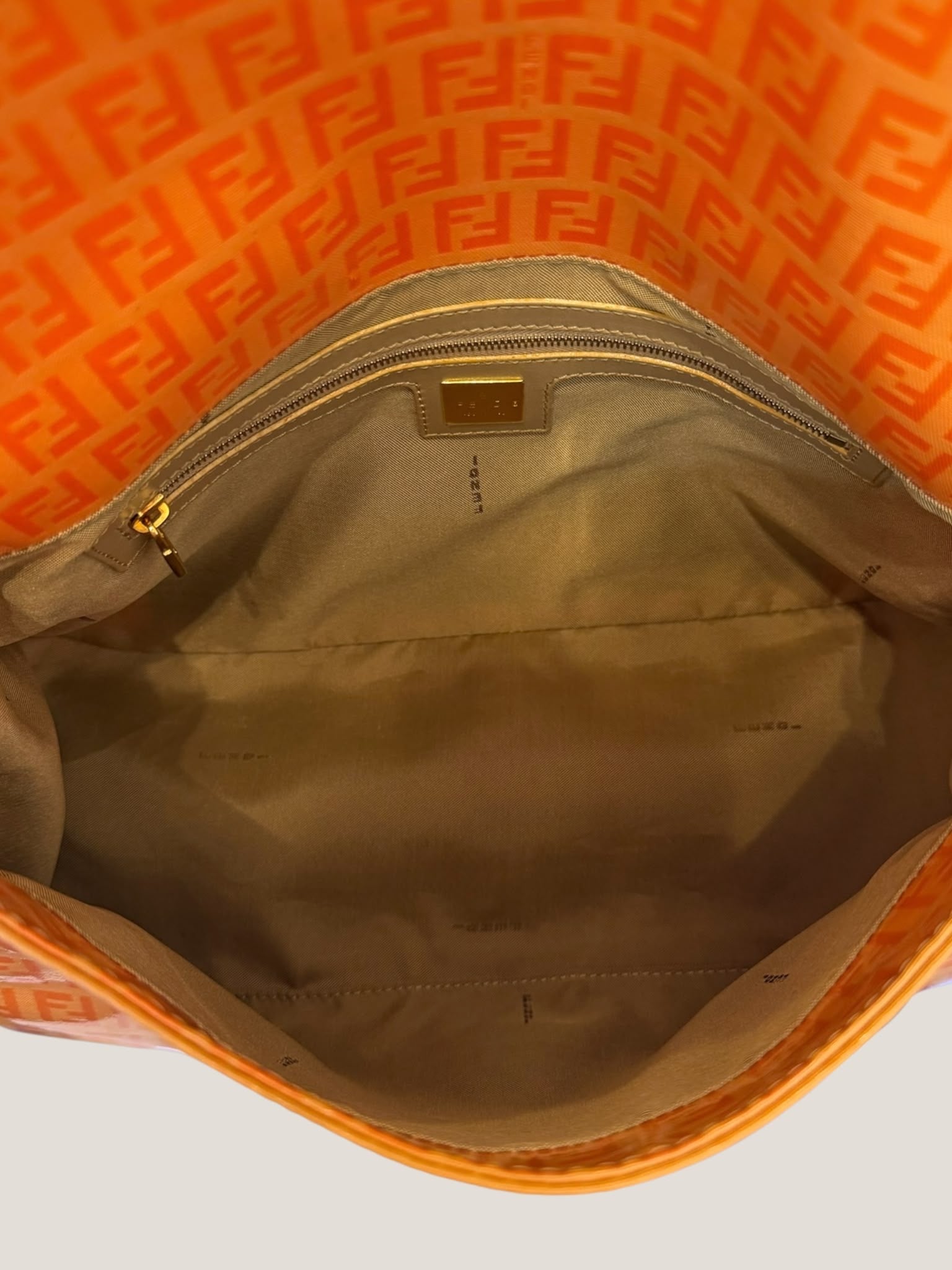 Fendi Mamma Baguette Zucchino Crystal