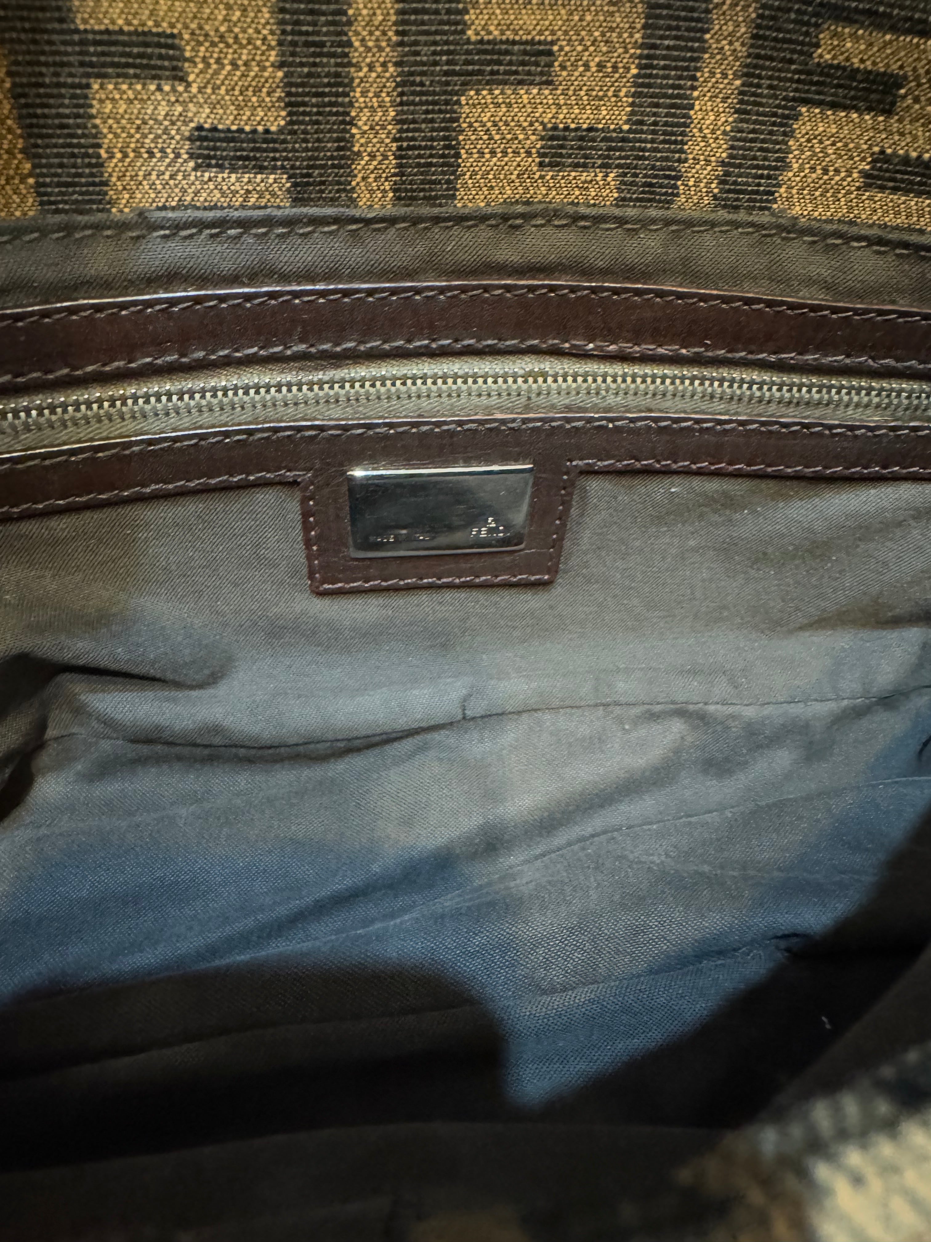 Fendi Zucca Baguette