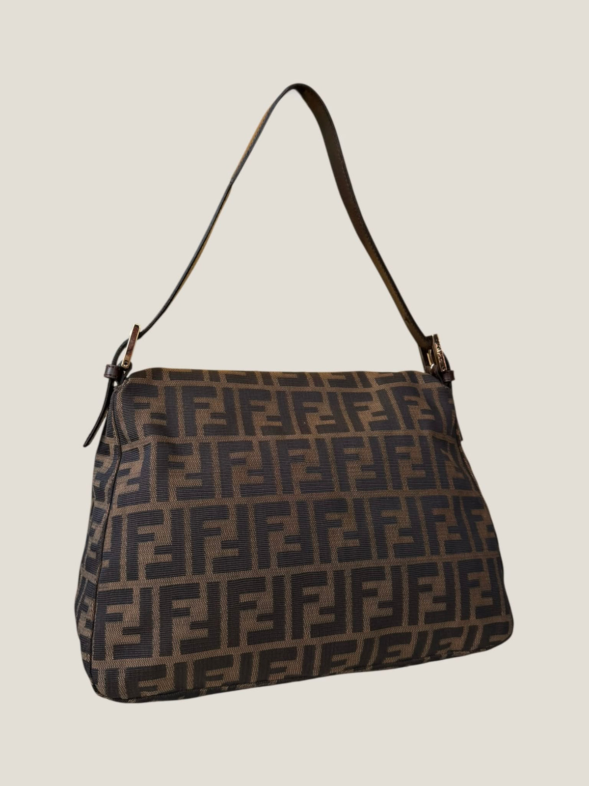 Fendi Mamma Baguette Zucca
