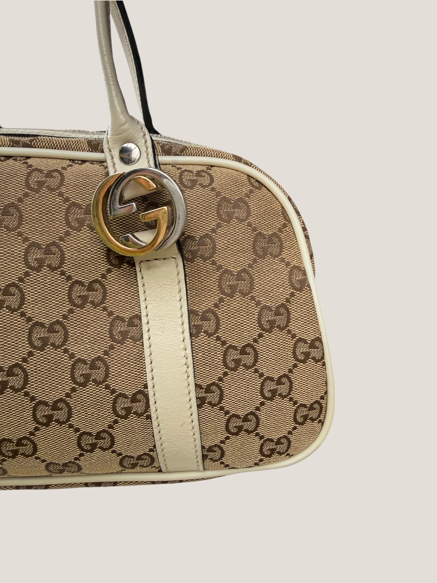 Gucci Bauletto Twins GG Canvas