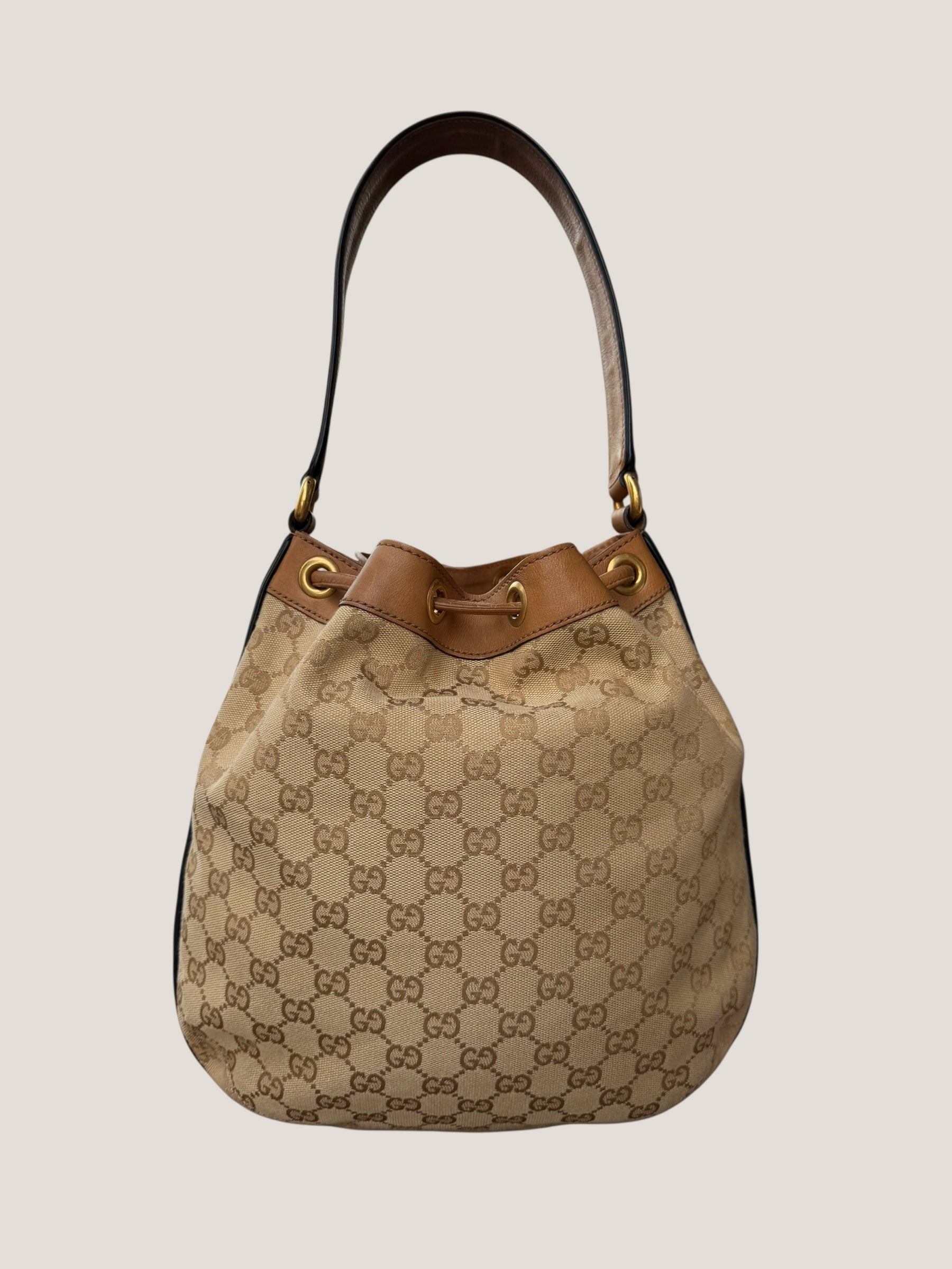 Gucci bucket GG con Web