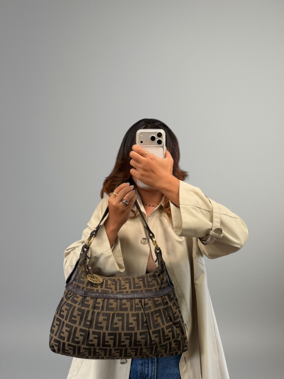Fendi Chef Hobo Zucca