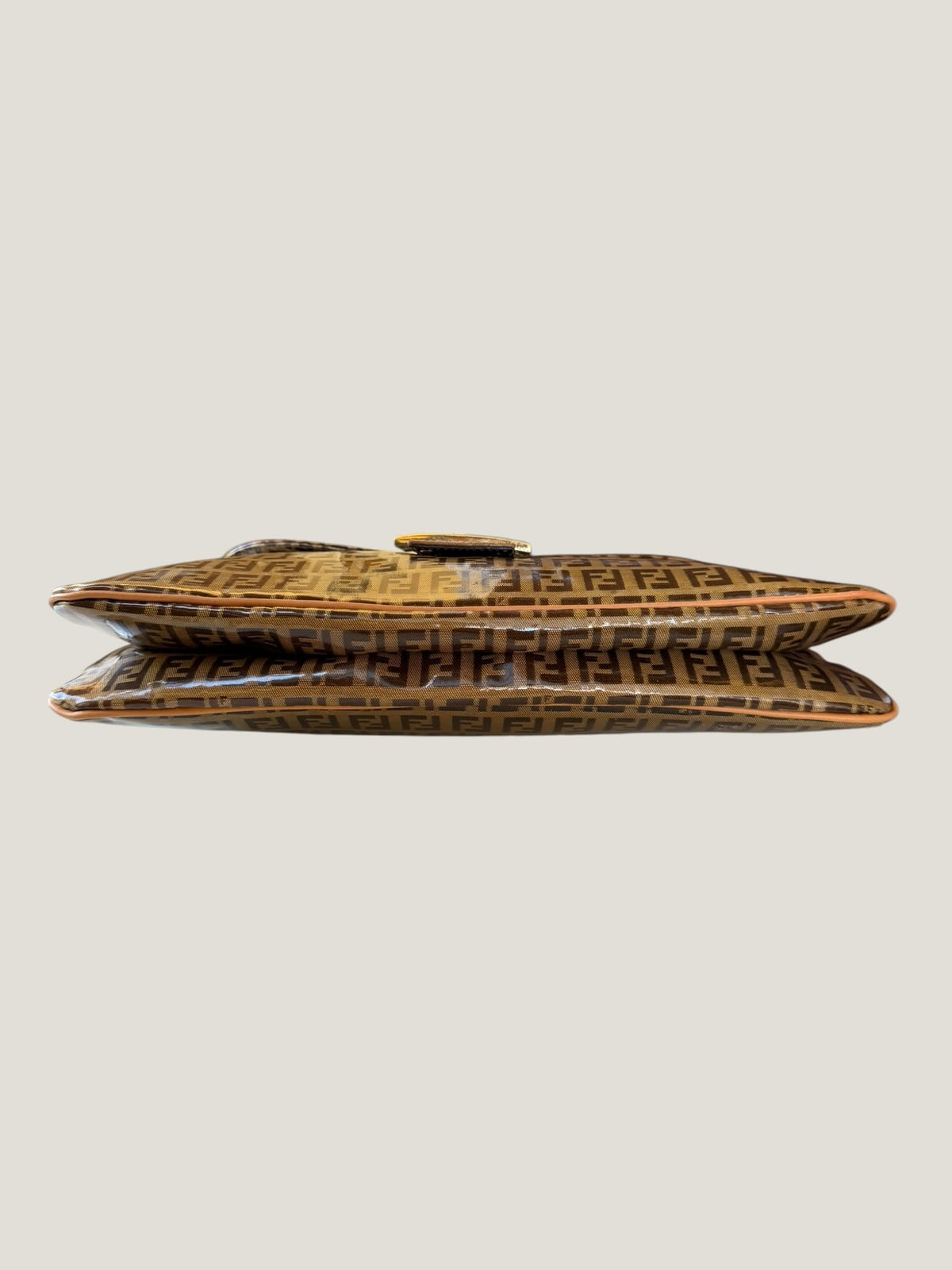 Fendi Zucchino Crystal Double Flap