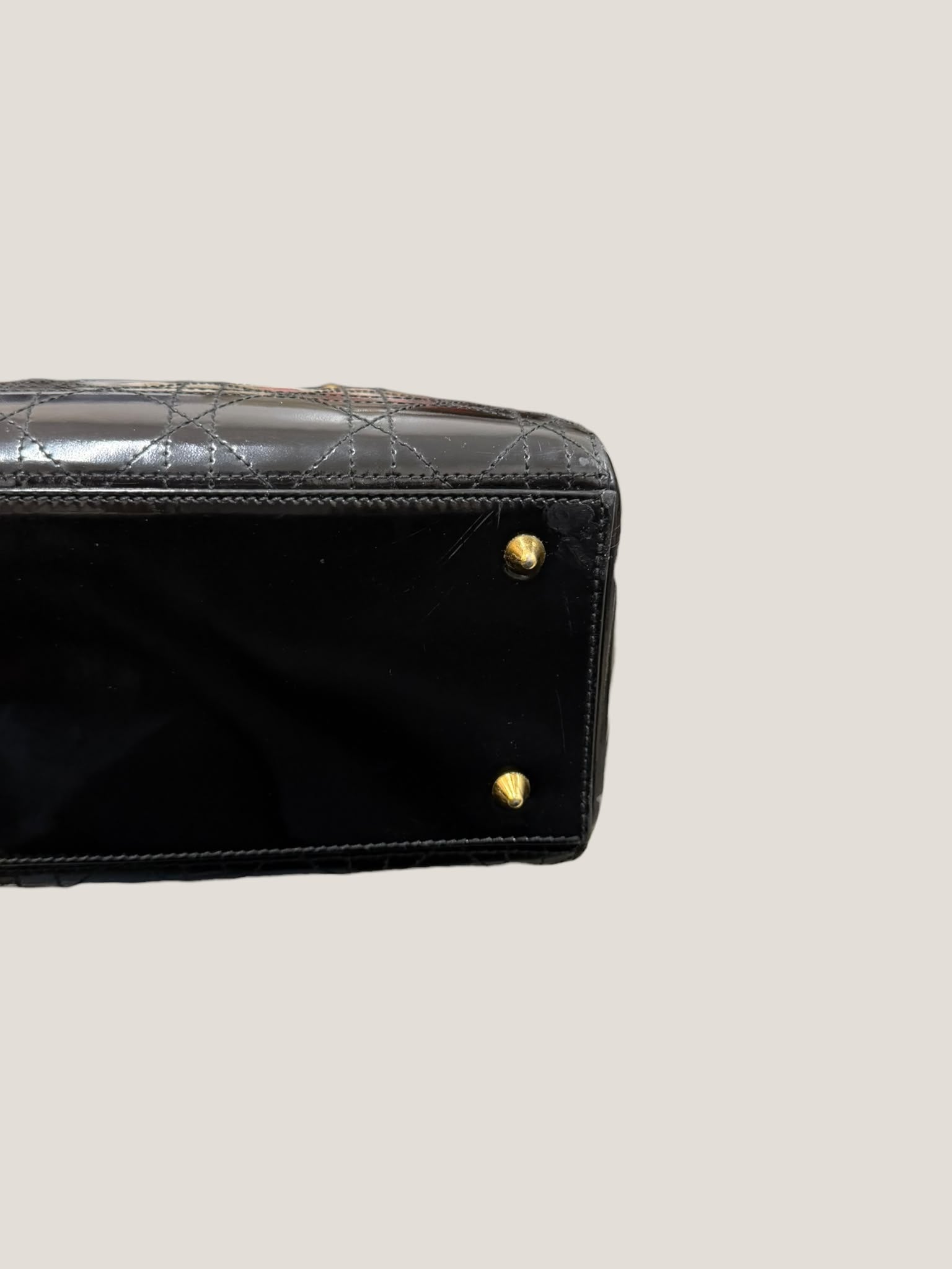 Lady Dior Vernice Nera