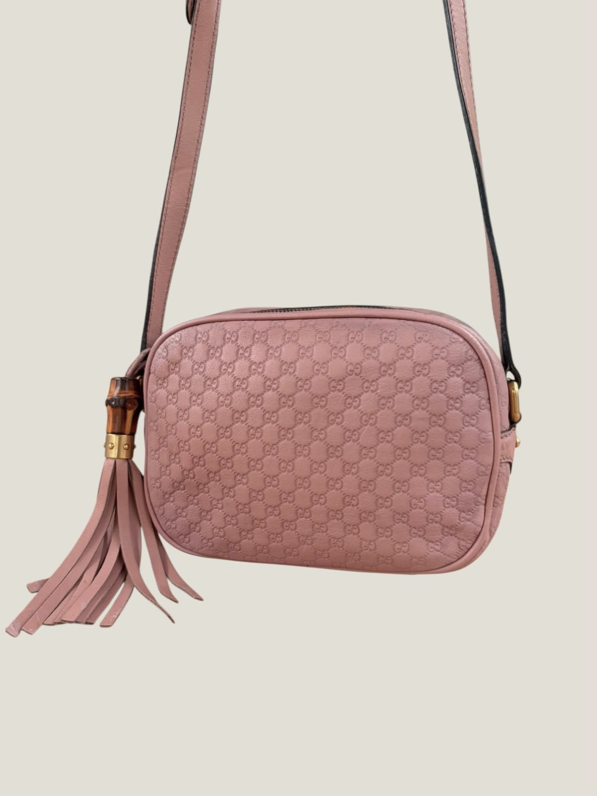 Gucci Microguccissima Bamboo Tassel