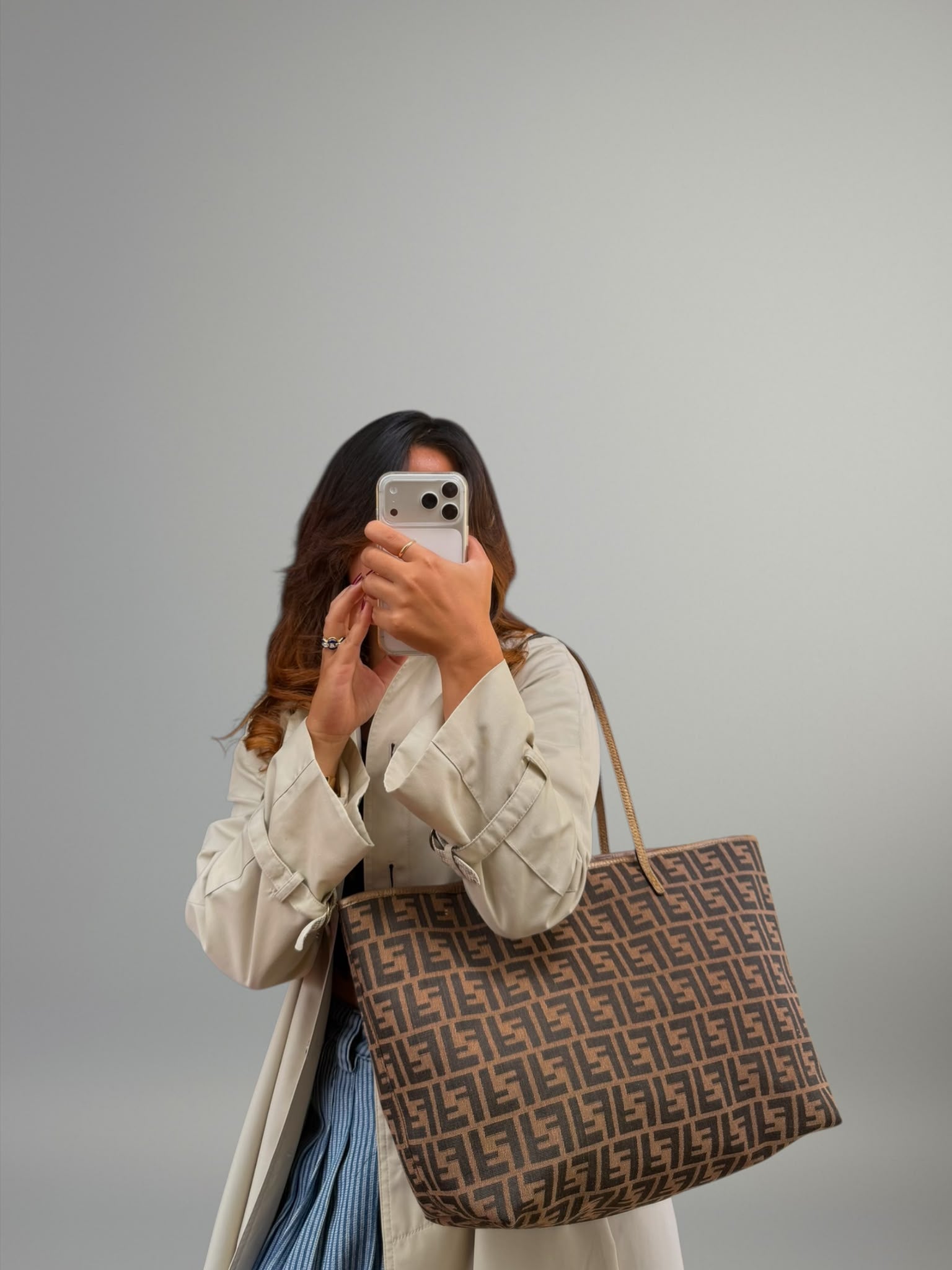 Fendi Zucca Tote