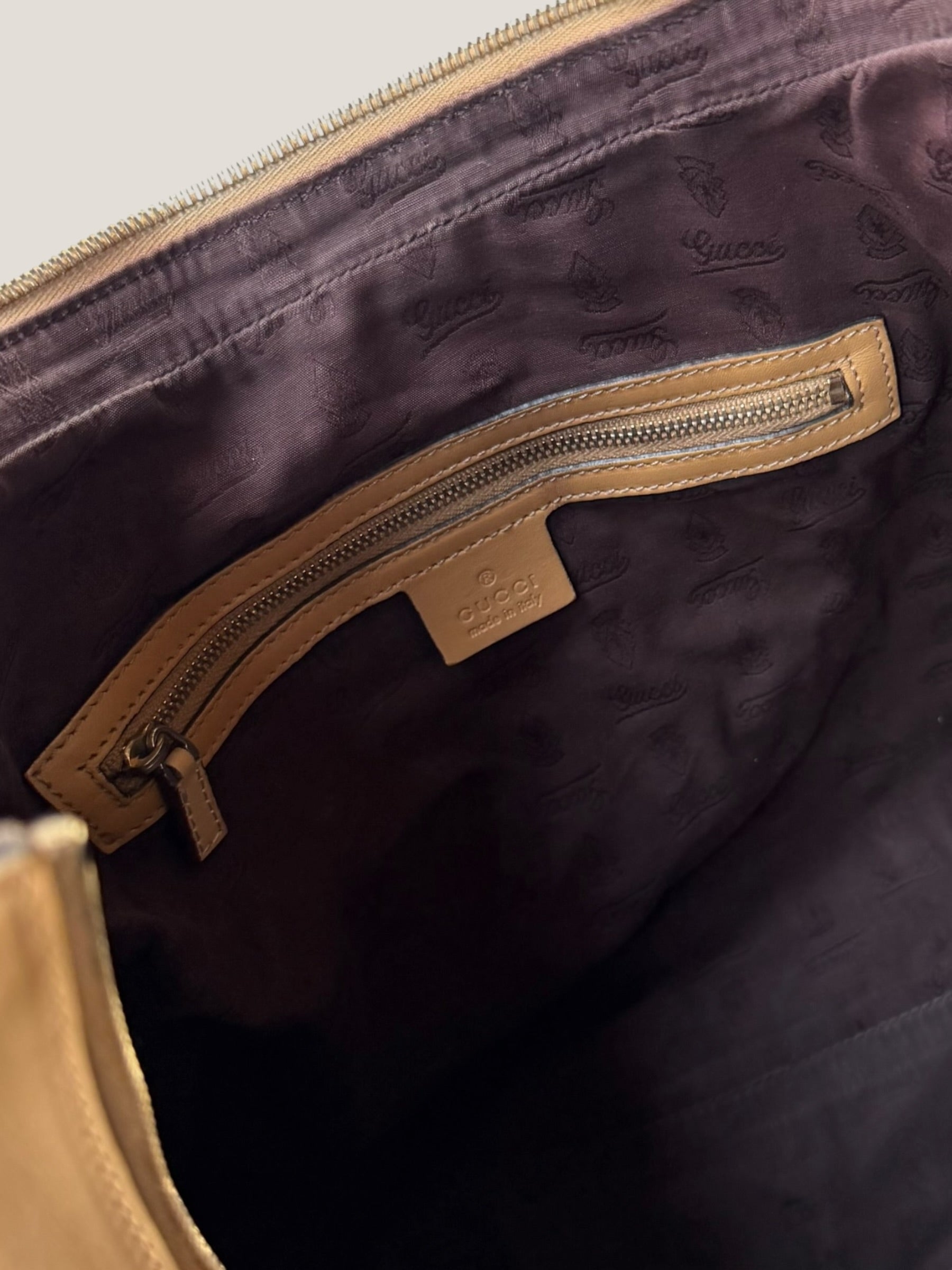 Gucci Hobo con Web e morsetto Horsebit
