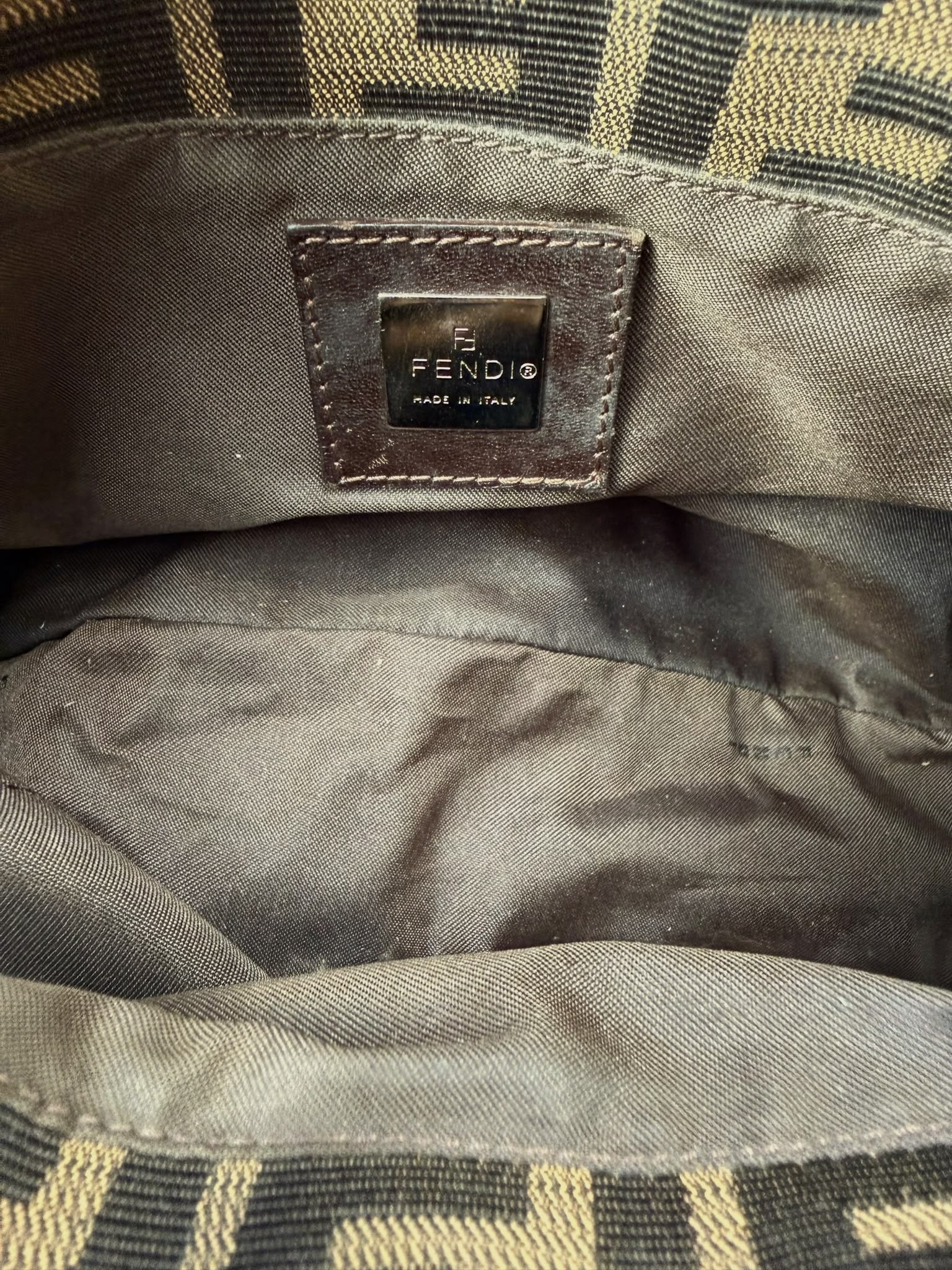 Fendi Baguette Zucca Tote