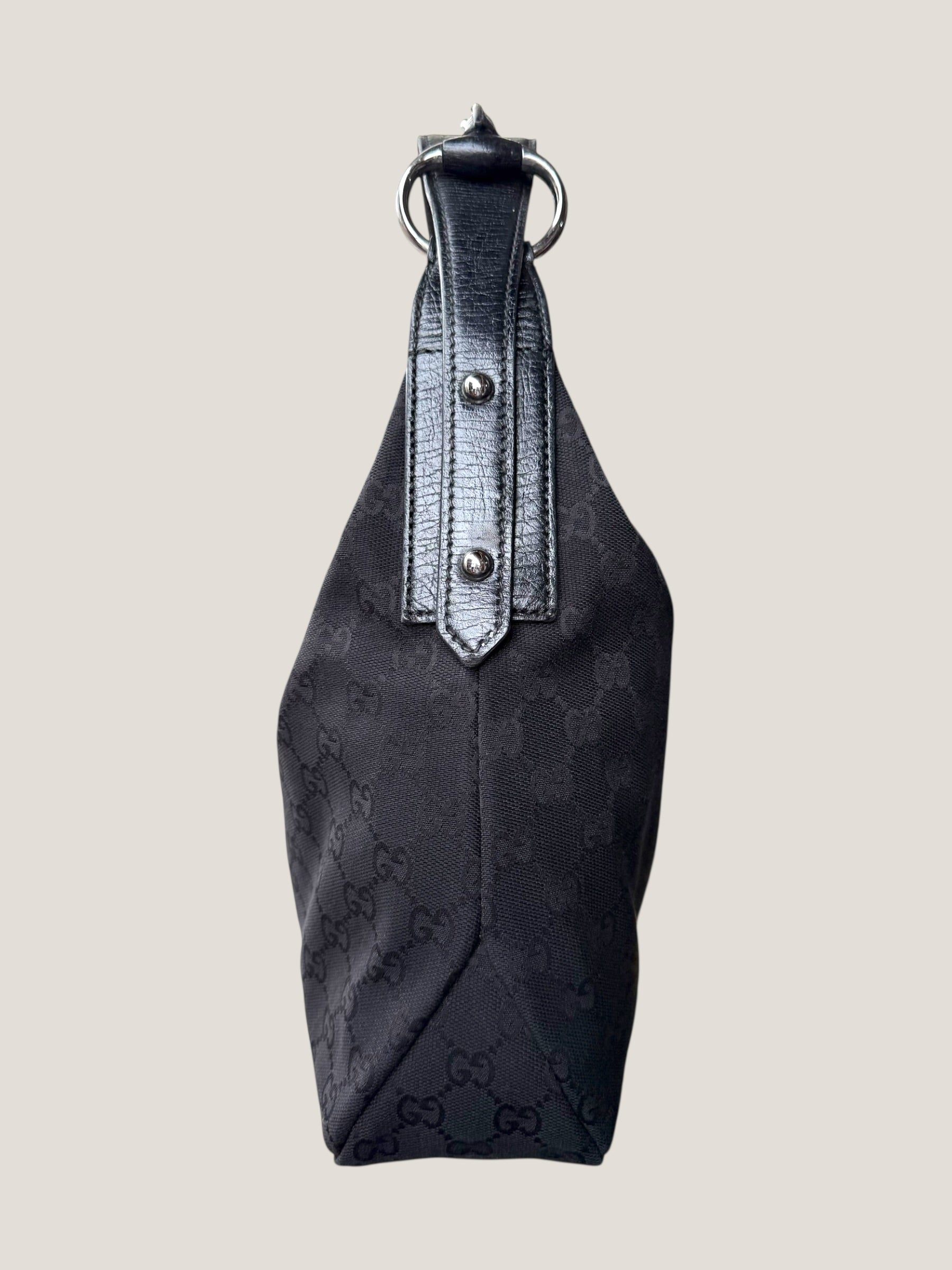 Gucci Horsebit Hobo GG Canvas