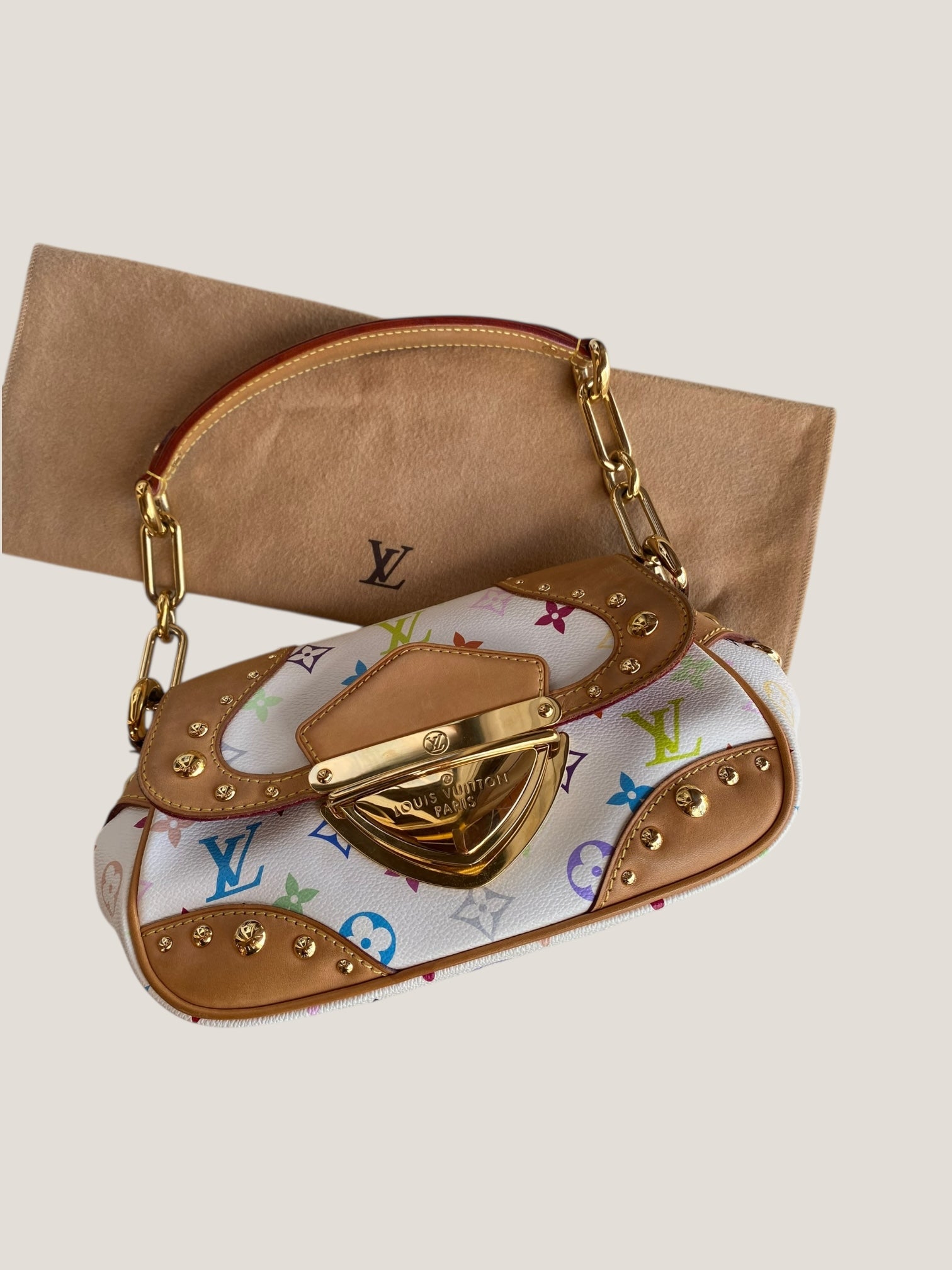 Louis Vuitton Marilyn Multicolor White