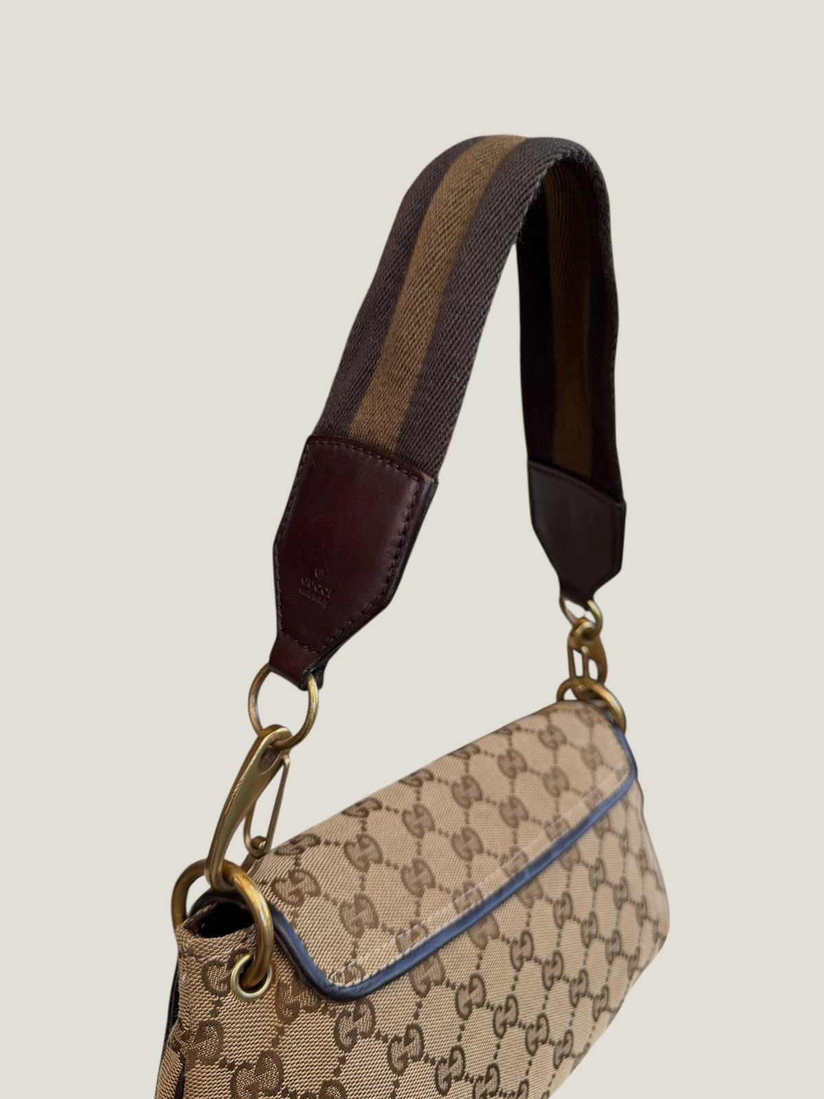 Gucci Web Flap Bag