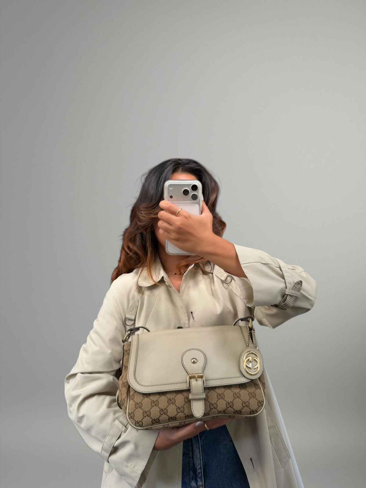 Gucci Sukey Flap GG Canvas