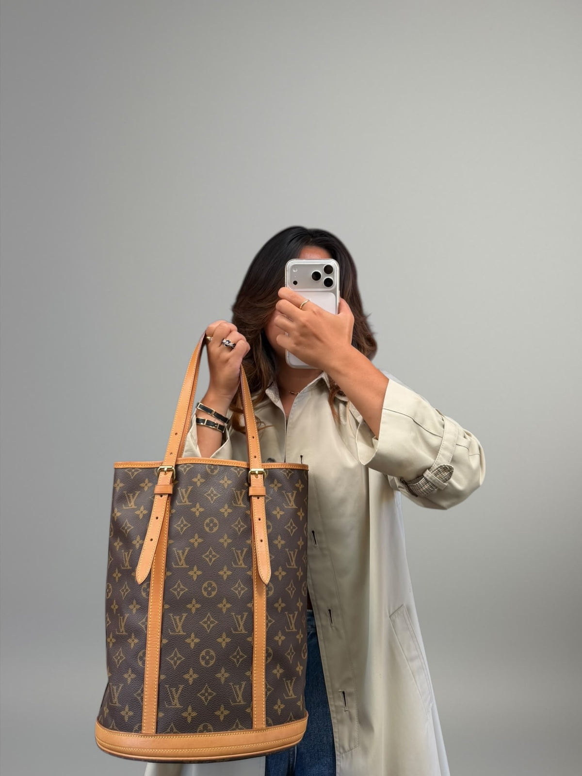Louis Vuitton Bucket GM Monogram