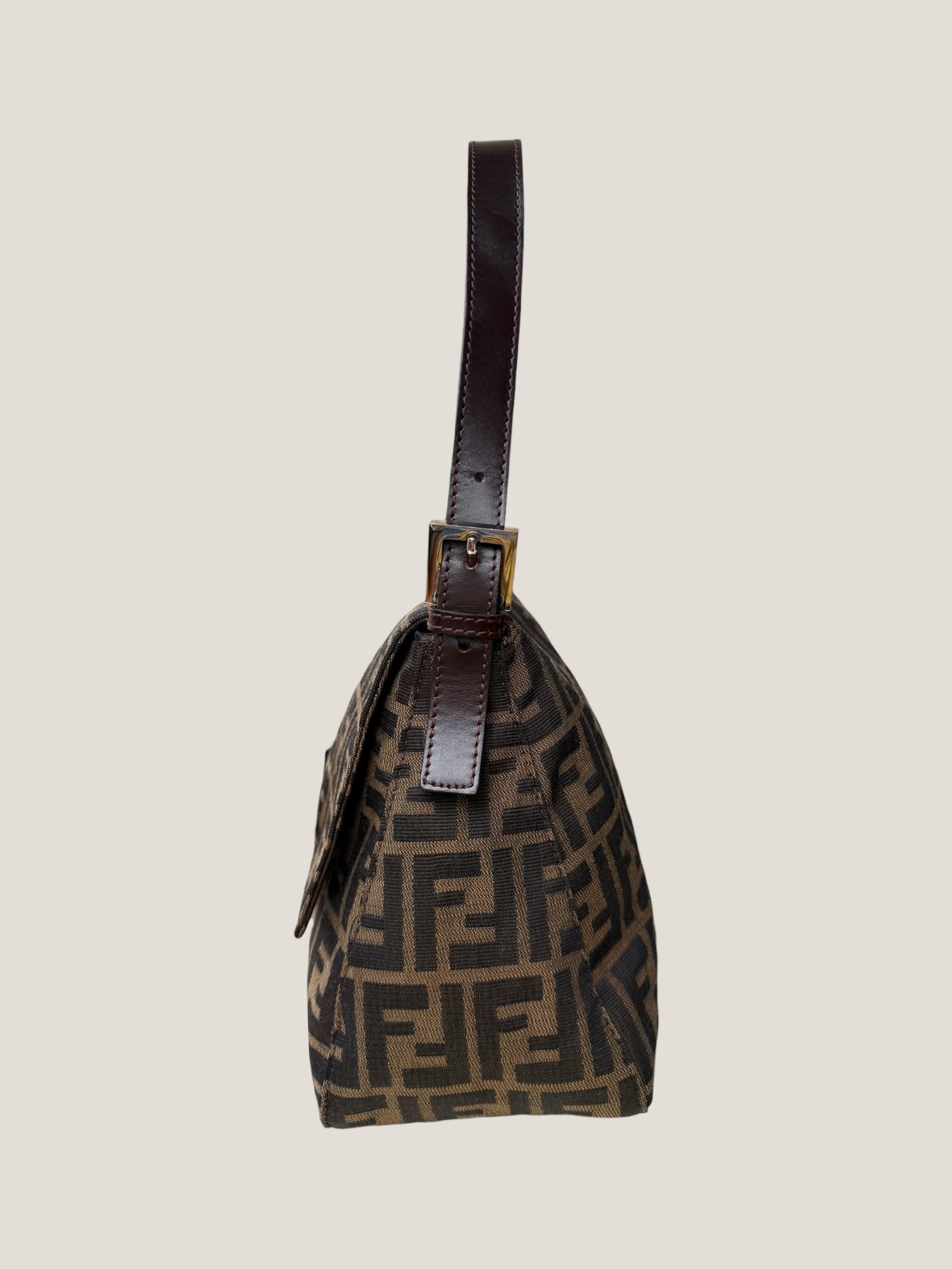 Fendi Mamma Baguette Zucca