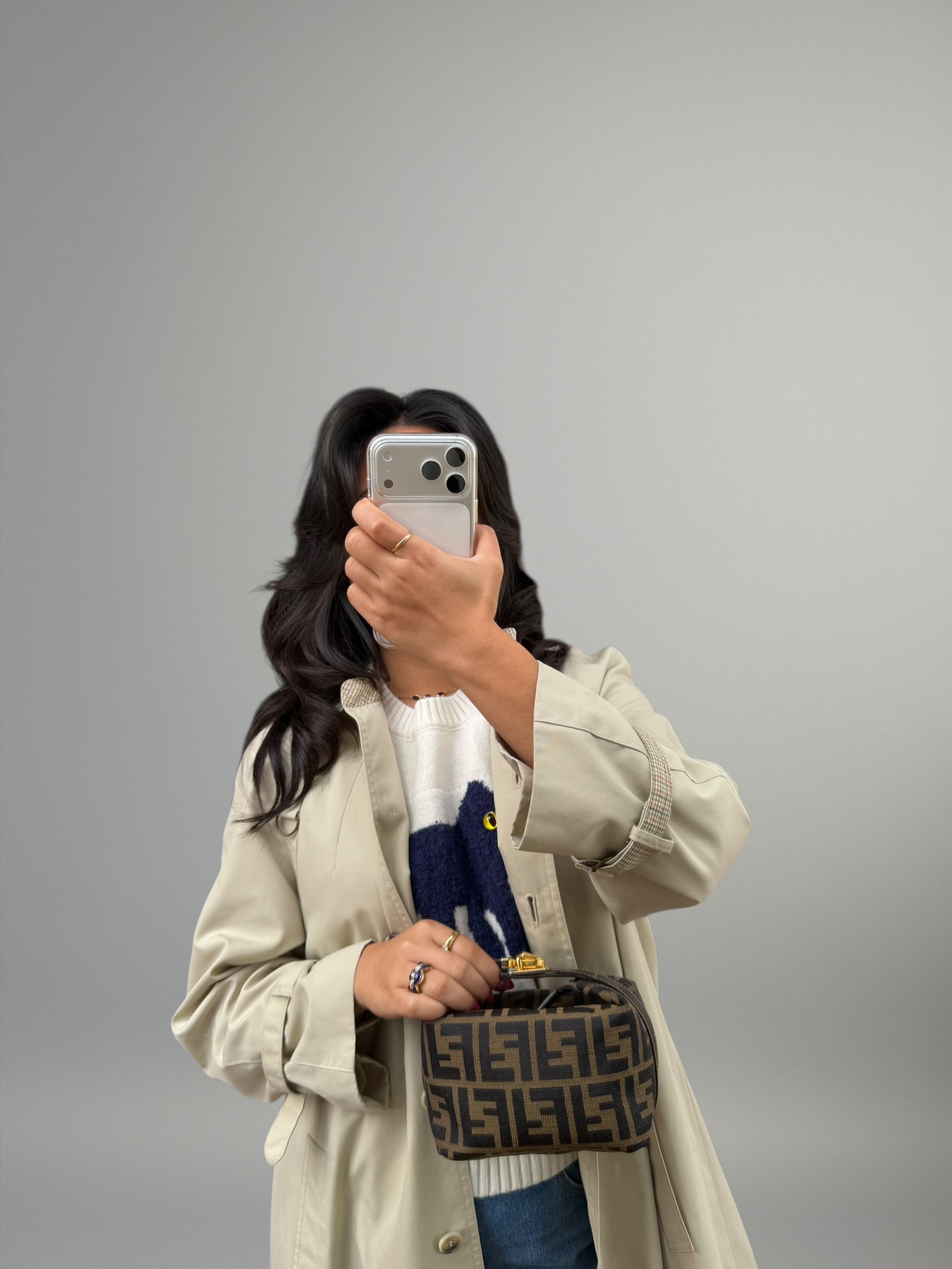 Fendi Mini Vanity Zucca