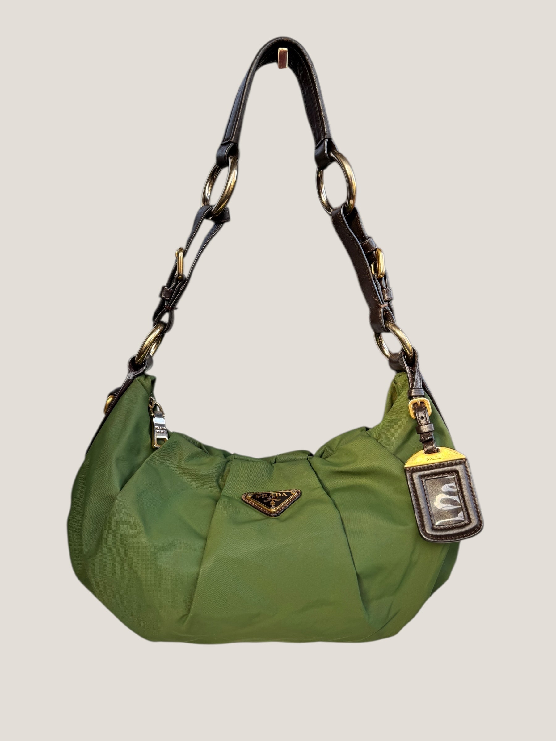 PRADA Hobo Nylon Verde