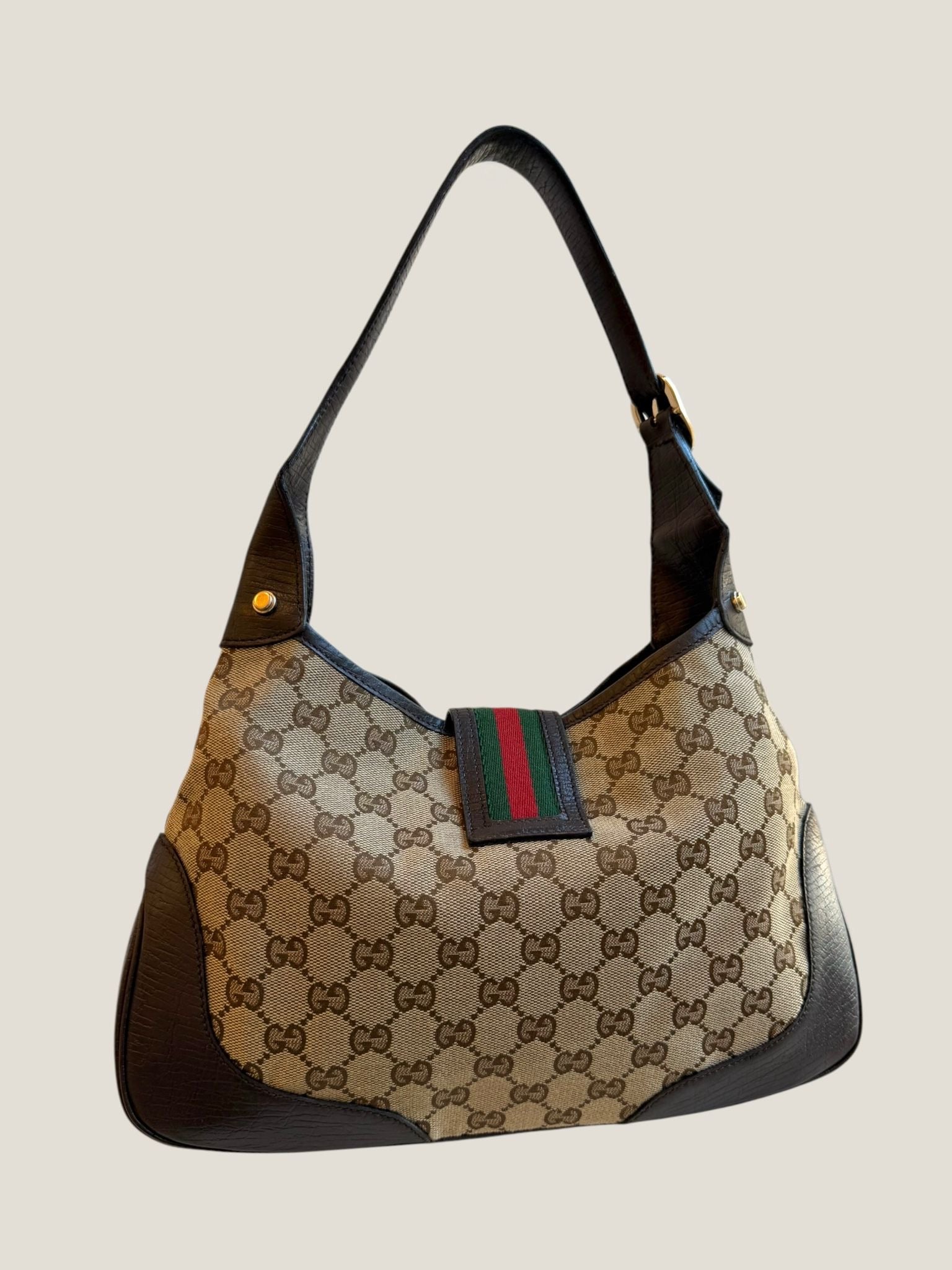 Gucci Jackie Web GG Canvas