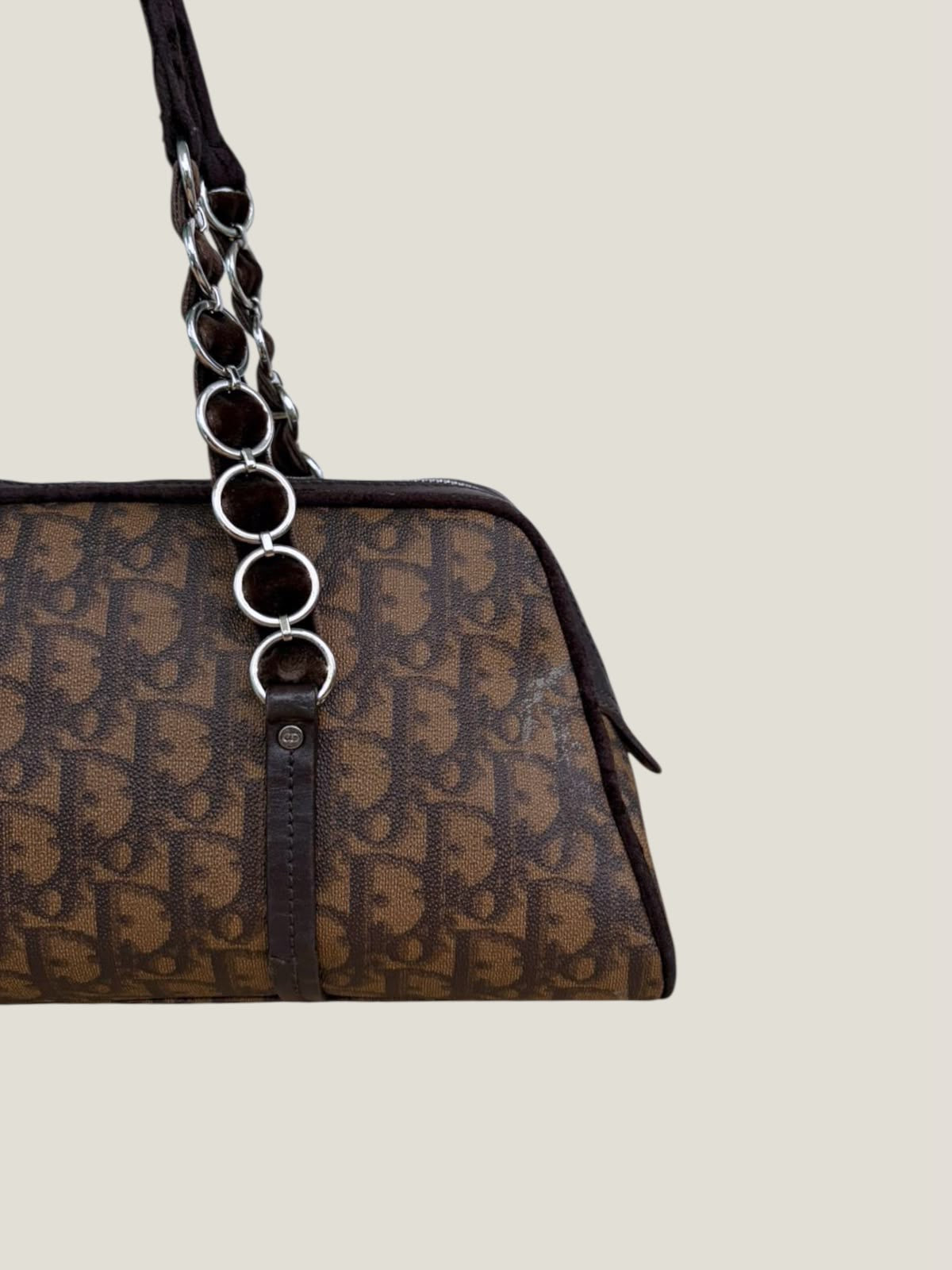 Christian Dior Romantique Trotter Boston Bag