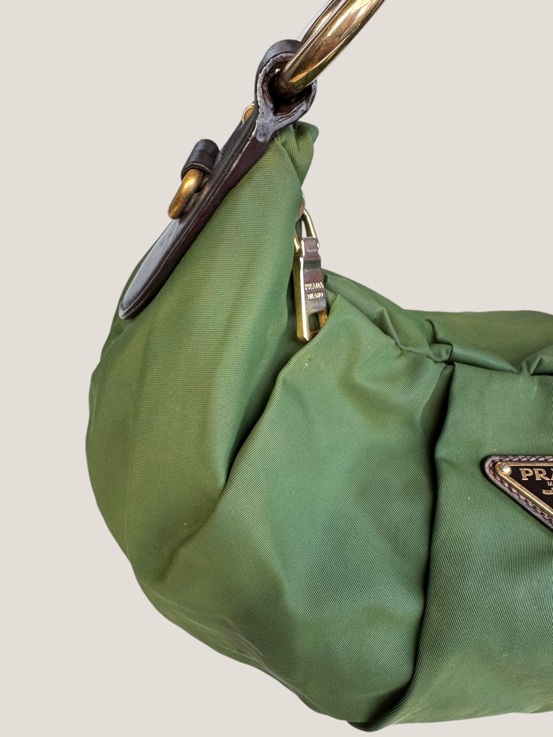 PRADA Hobo Nylon Verde