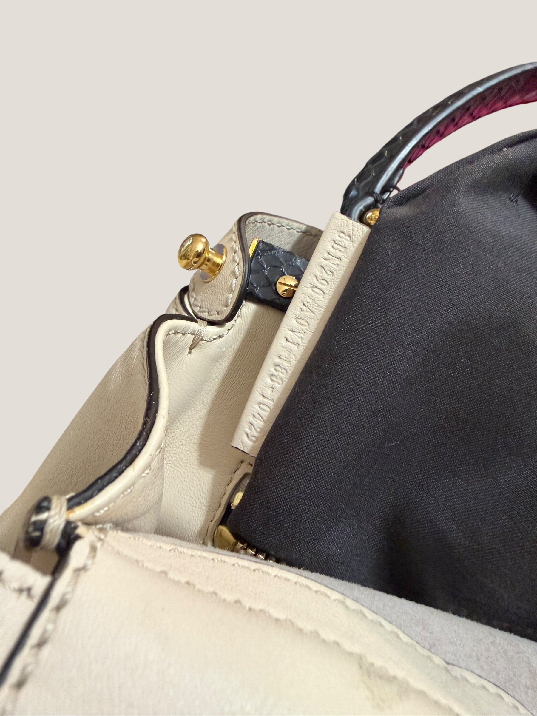 Fendi Peekaboo ISeeU Python Handle