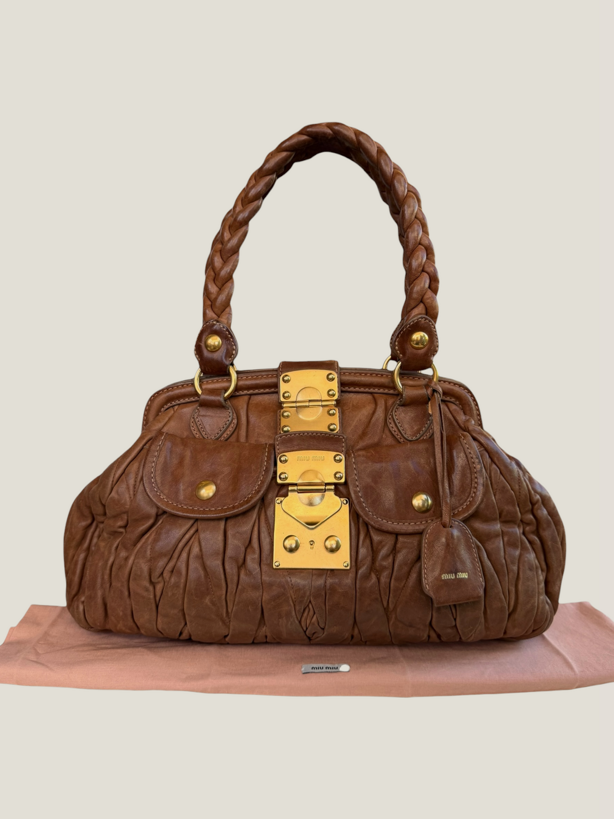 Miu Miu Coffer Hobo