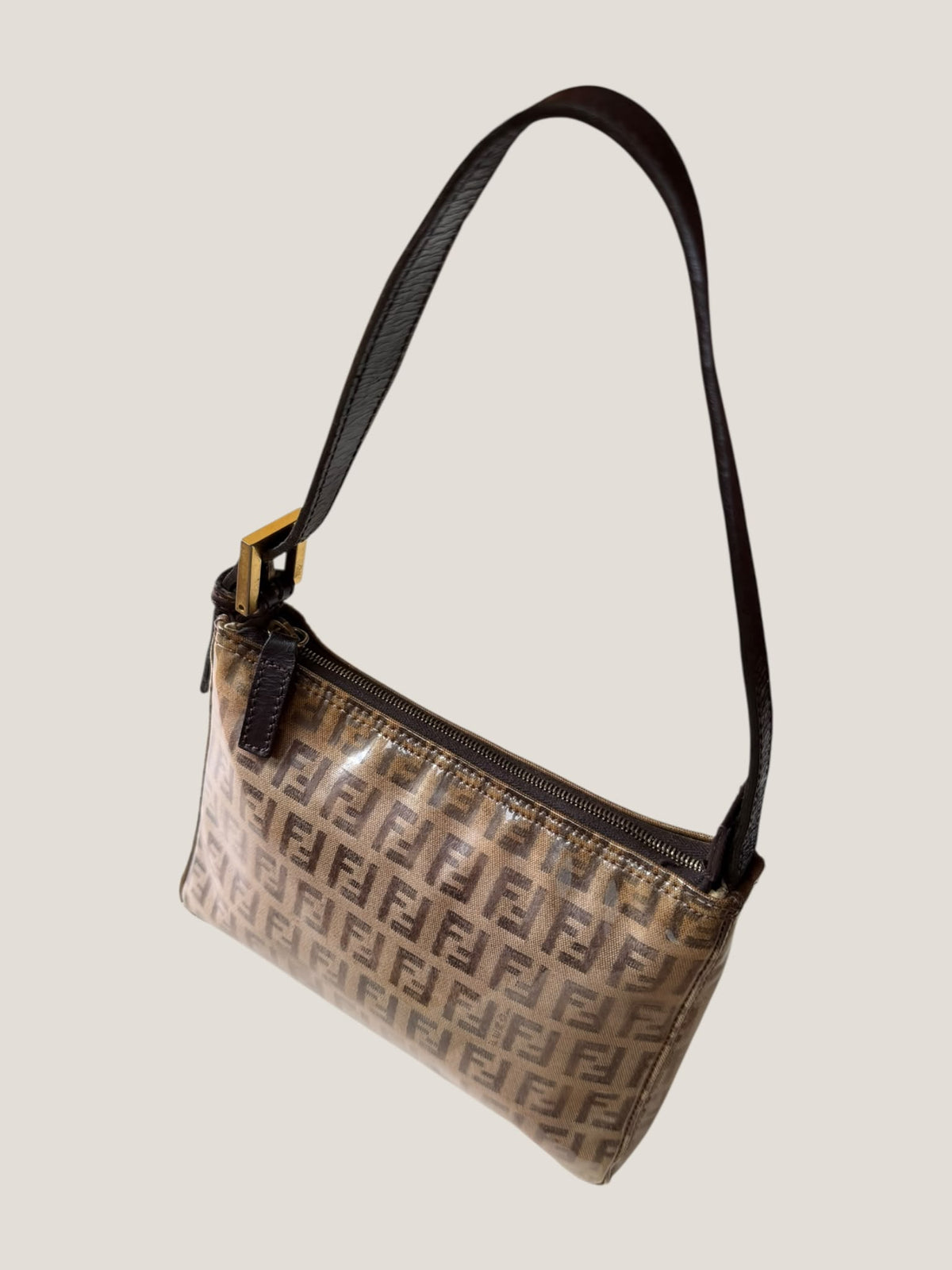Fendi Zucchino Crystal Pochette