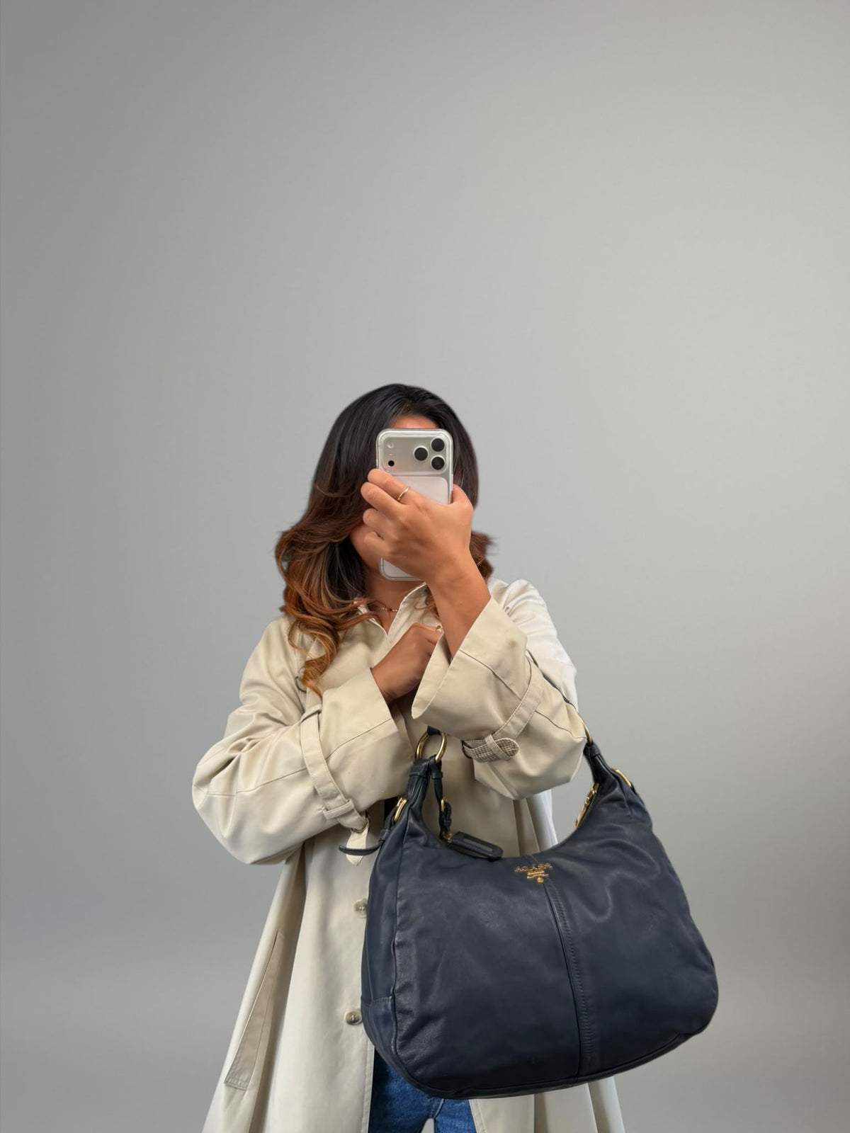 Prada Hobo in Pelle