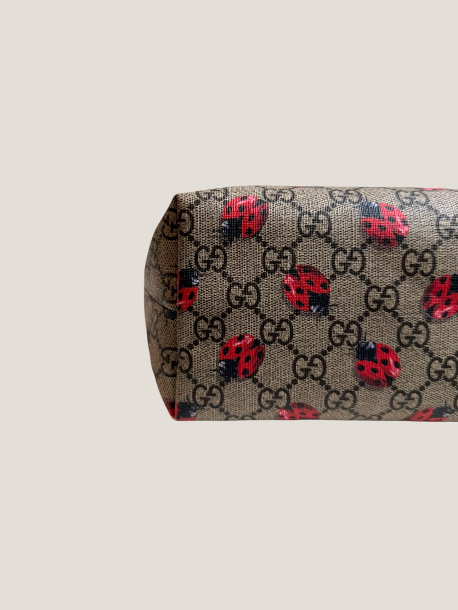 Gucci GG Supreme Coccinelle Tote
