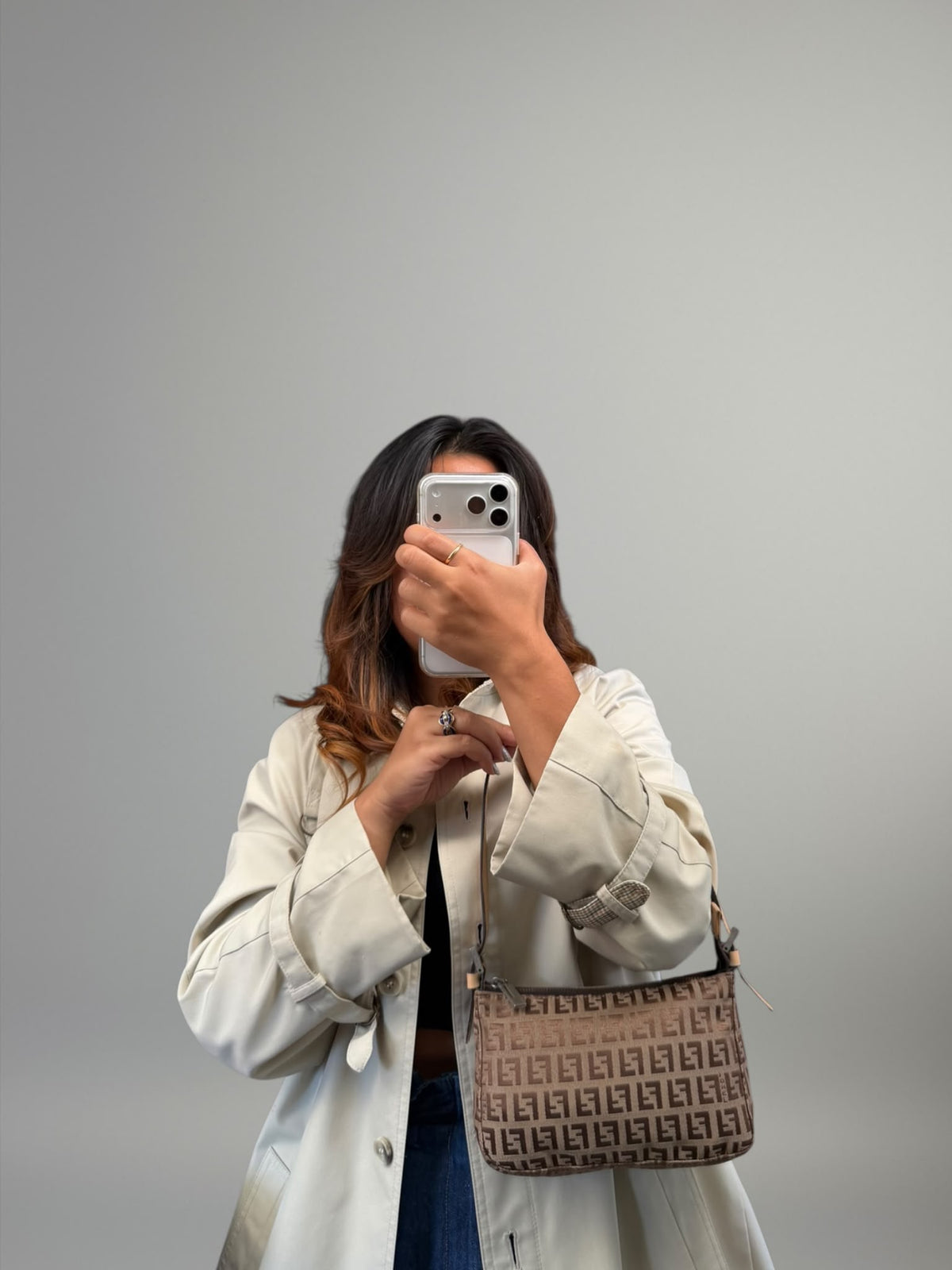 Fendi Pochette Zucchino