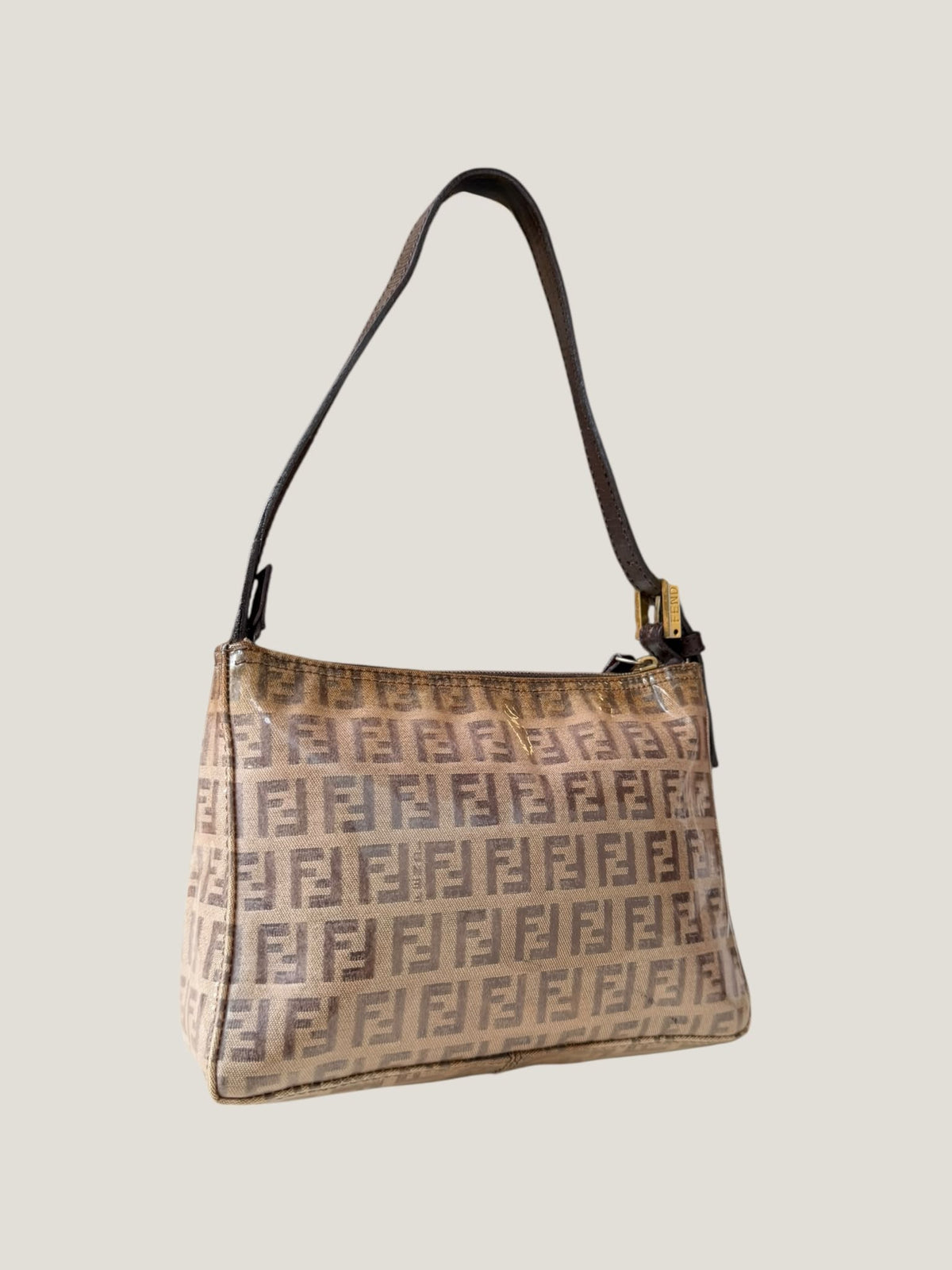 Fendi Zucchino Crystal Pochette