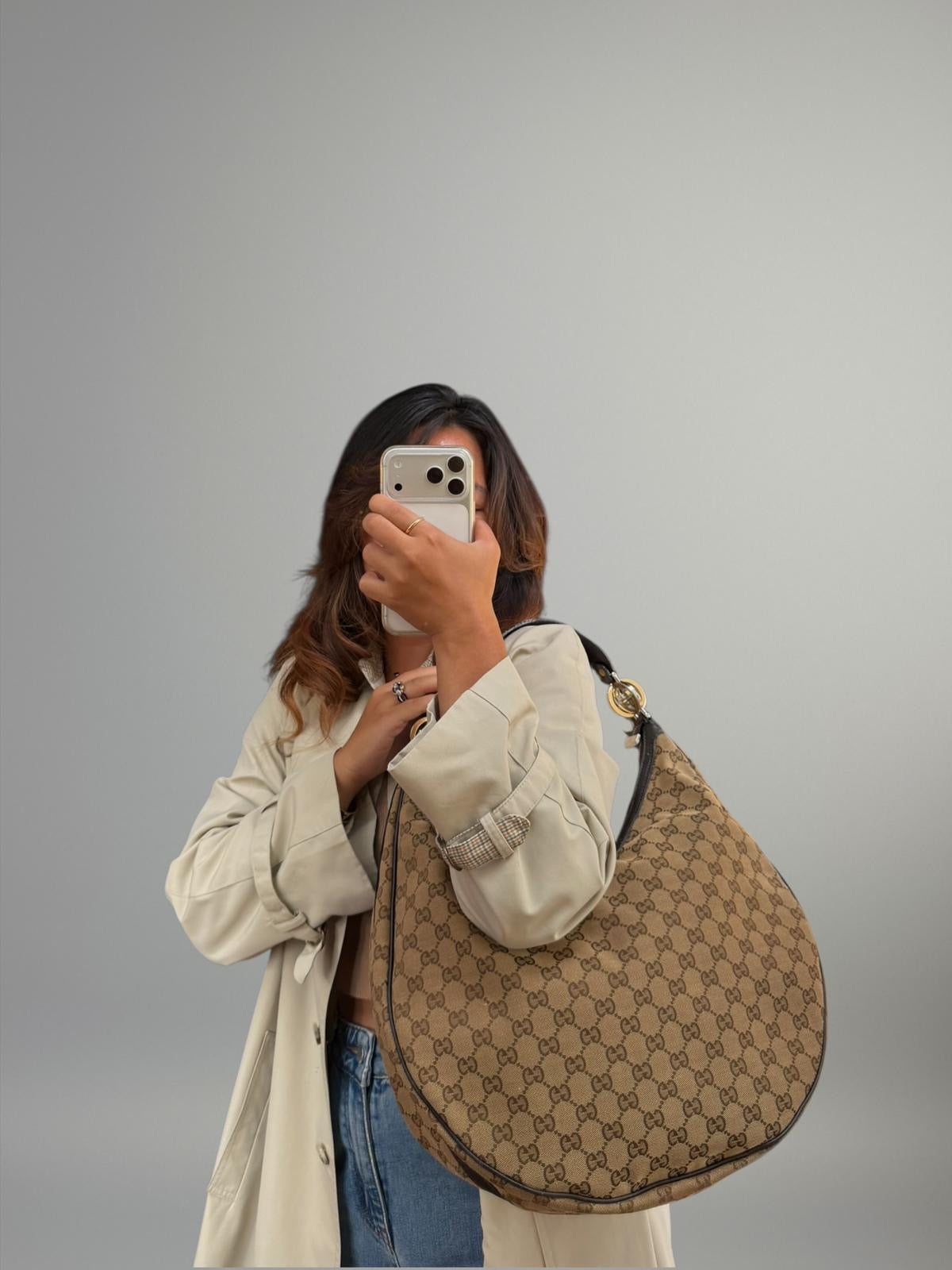 Gucci GG Twins Hobo