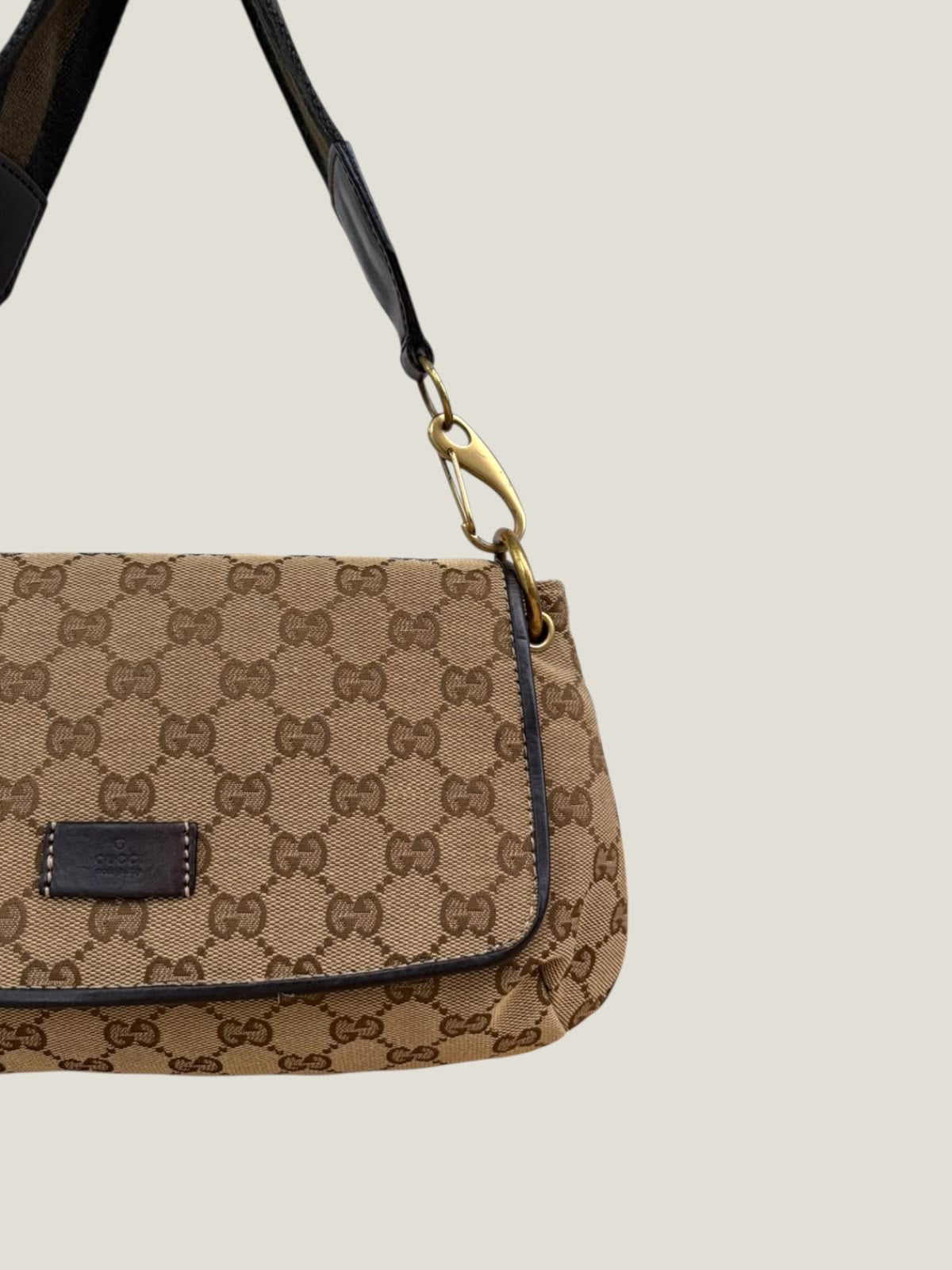 Gucci Web Flap Bag