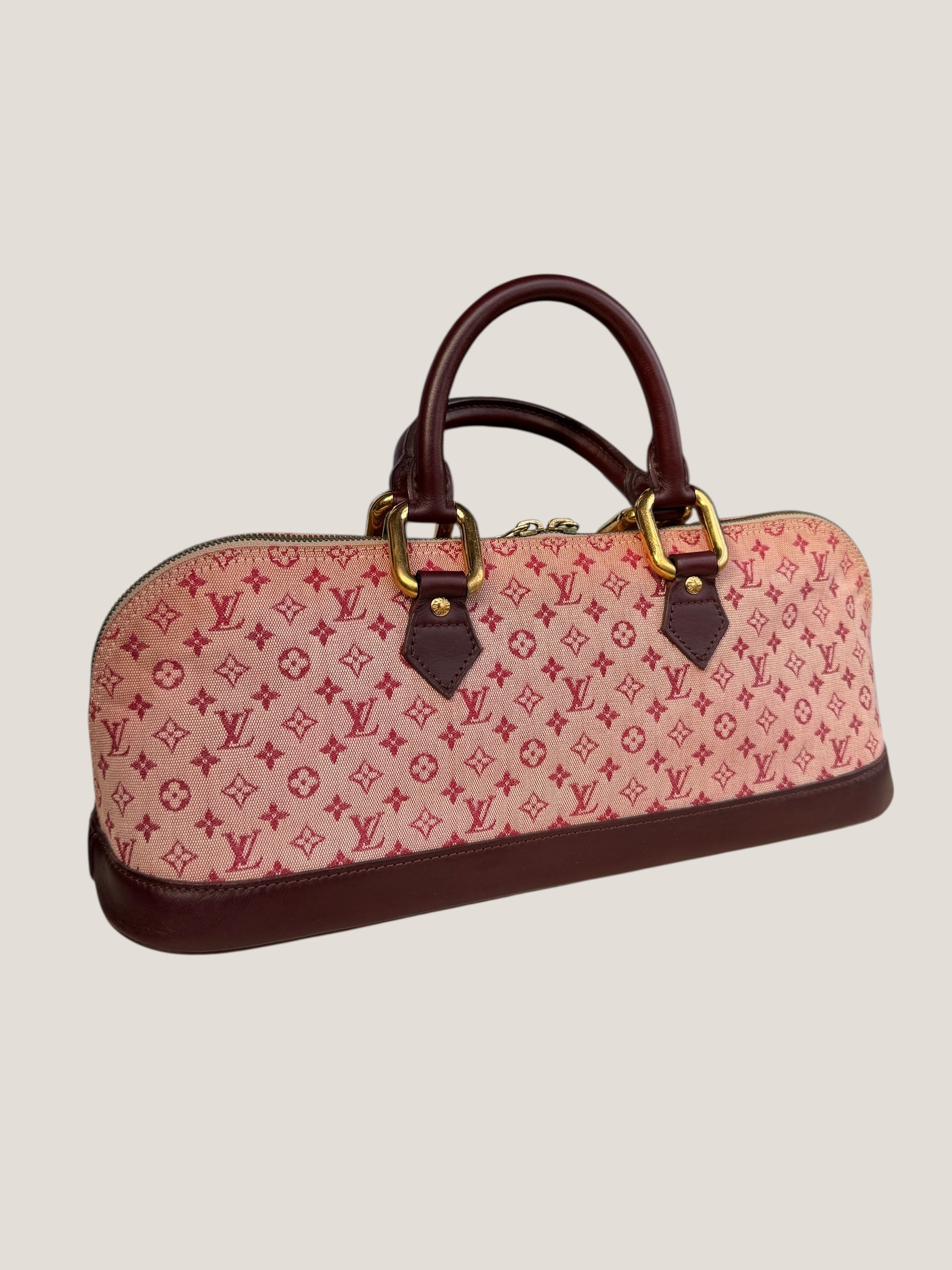 LOUIS VUITTON Alma Long Monogram Mini Lin