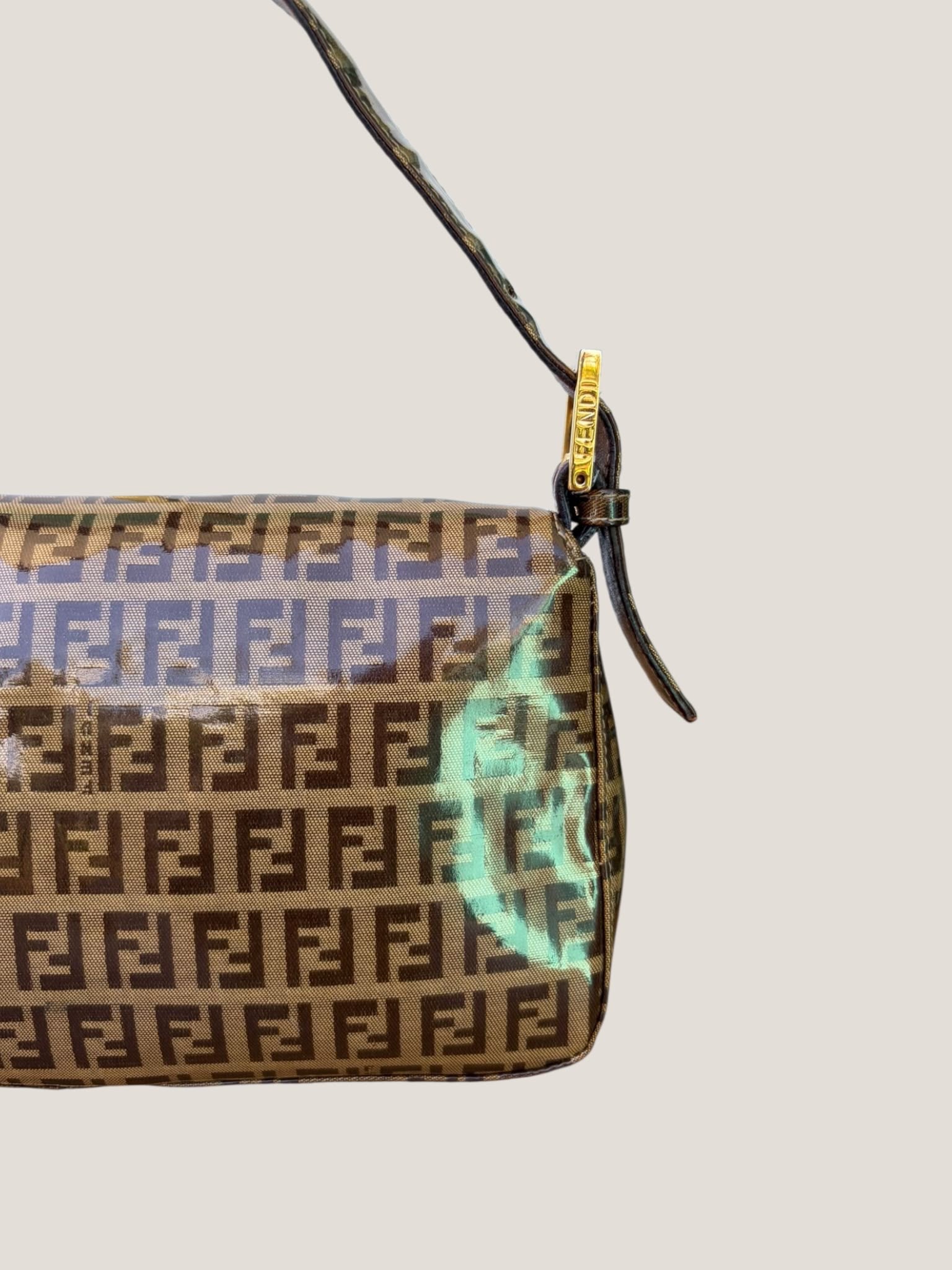 Fendi Baguette Zucchino Crystal