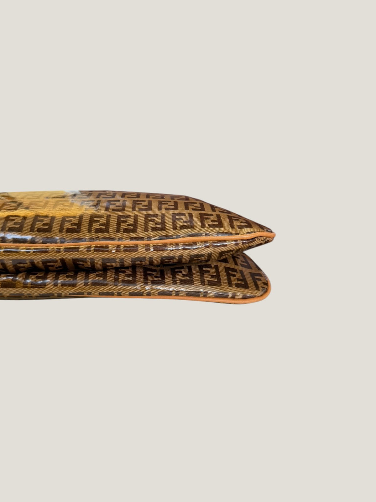 Fendi Zucchino Crystal Double Flap