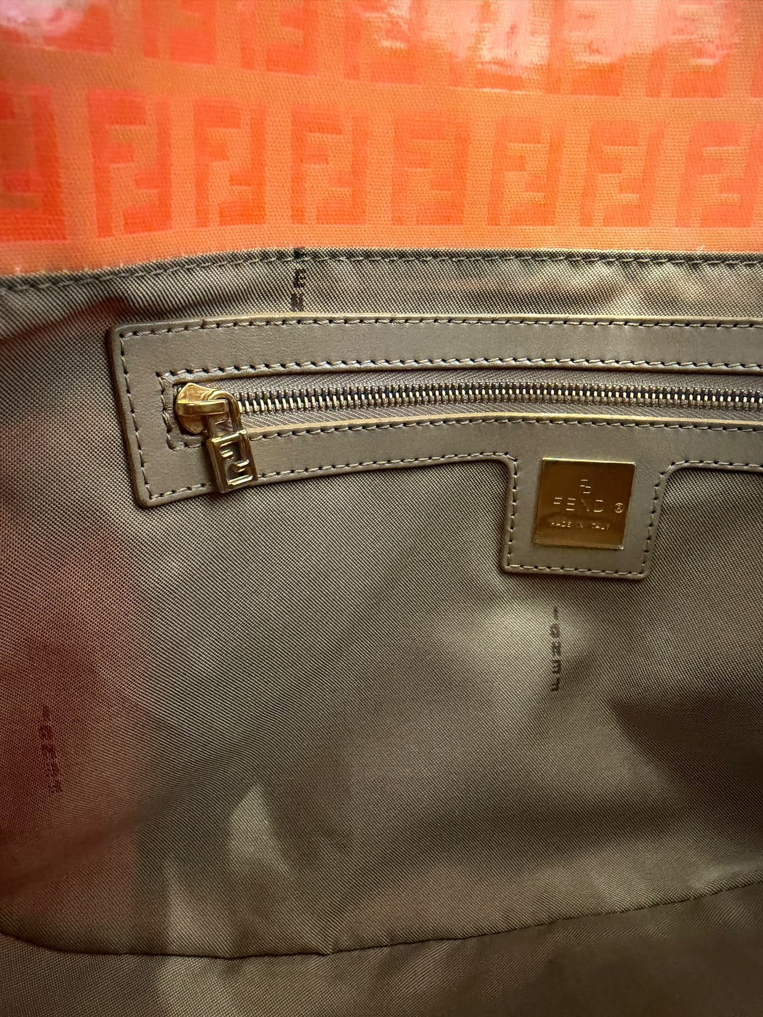 Fendi Mamma Baguette Zucchino Crystal